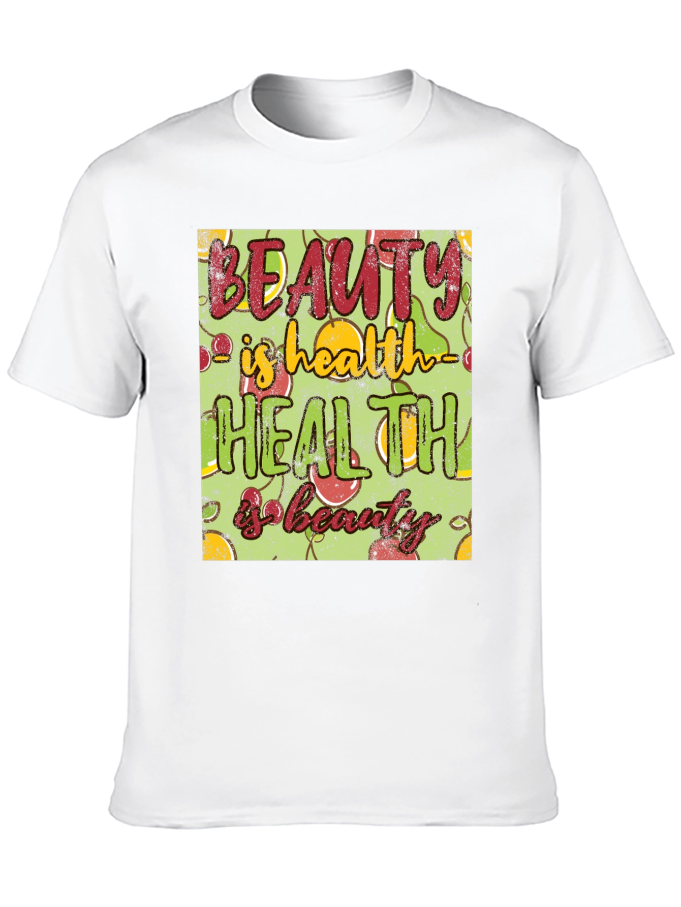 Black Beauty is Health T-Shirt - Wellness Graphic Tee view 10