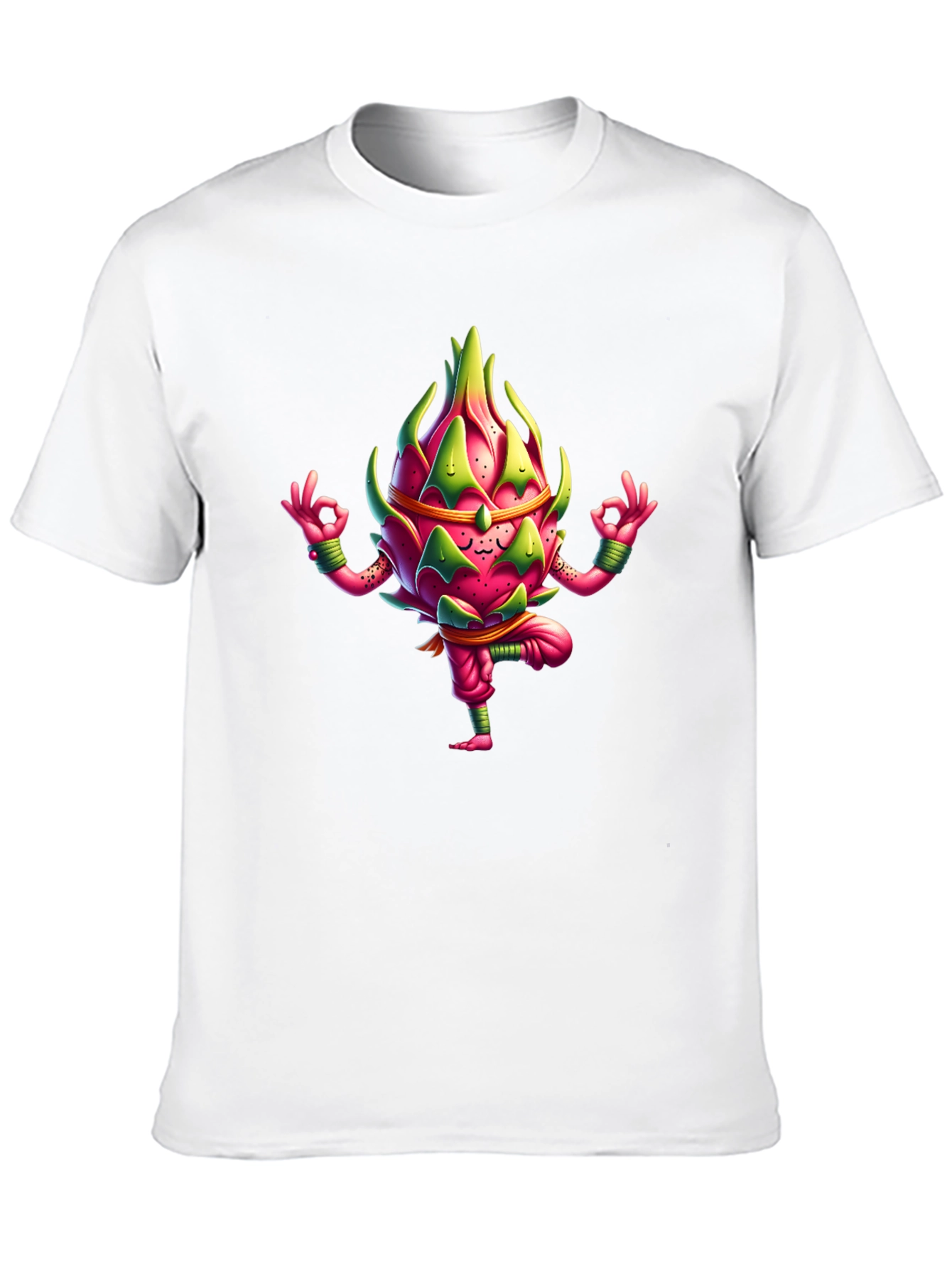 Black Dragon Fruit Yoga T-Shirt - Meditate in Style! view 10