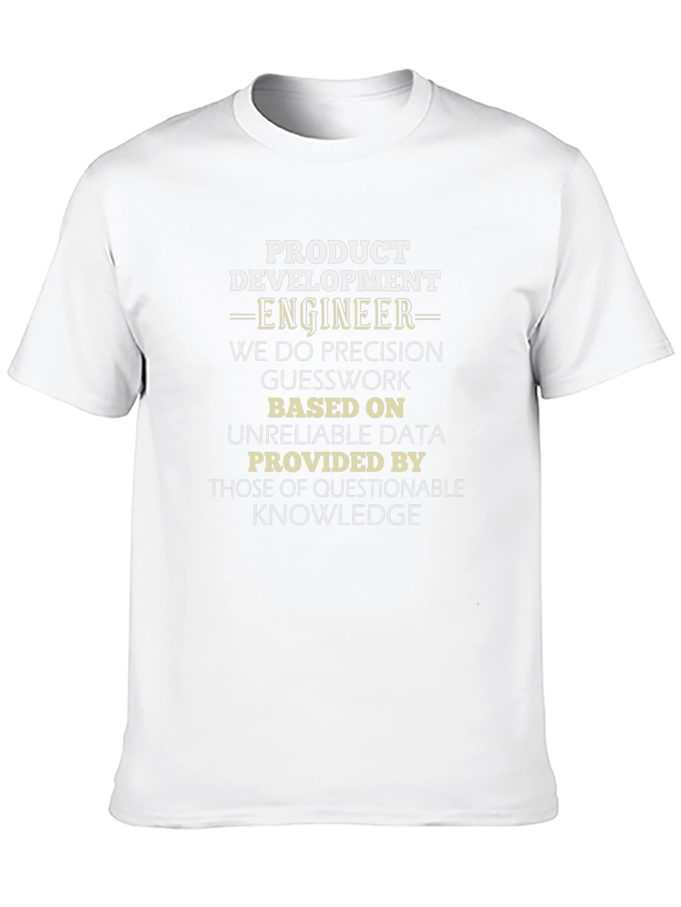 Black Product Development Engineer T-Shirt view 10