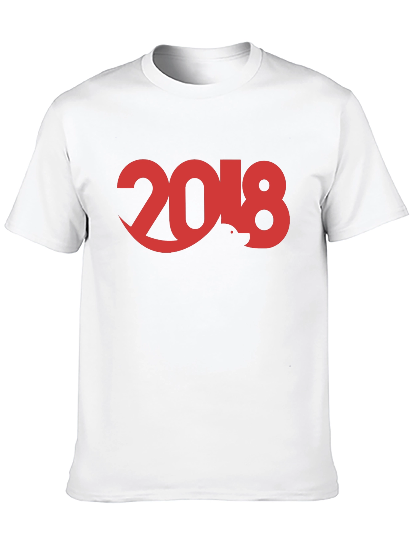 Black 2018 Graphic Tee - Black Crew Neck T-Shirt view 10