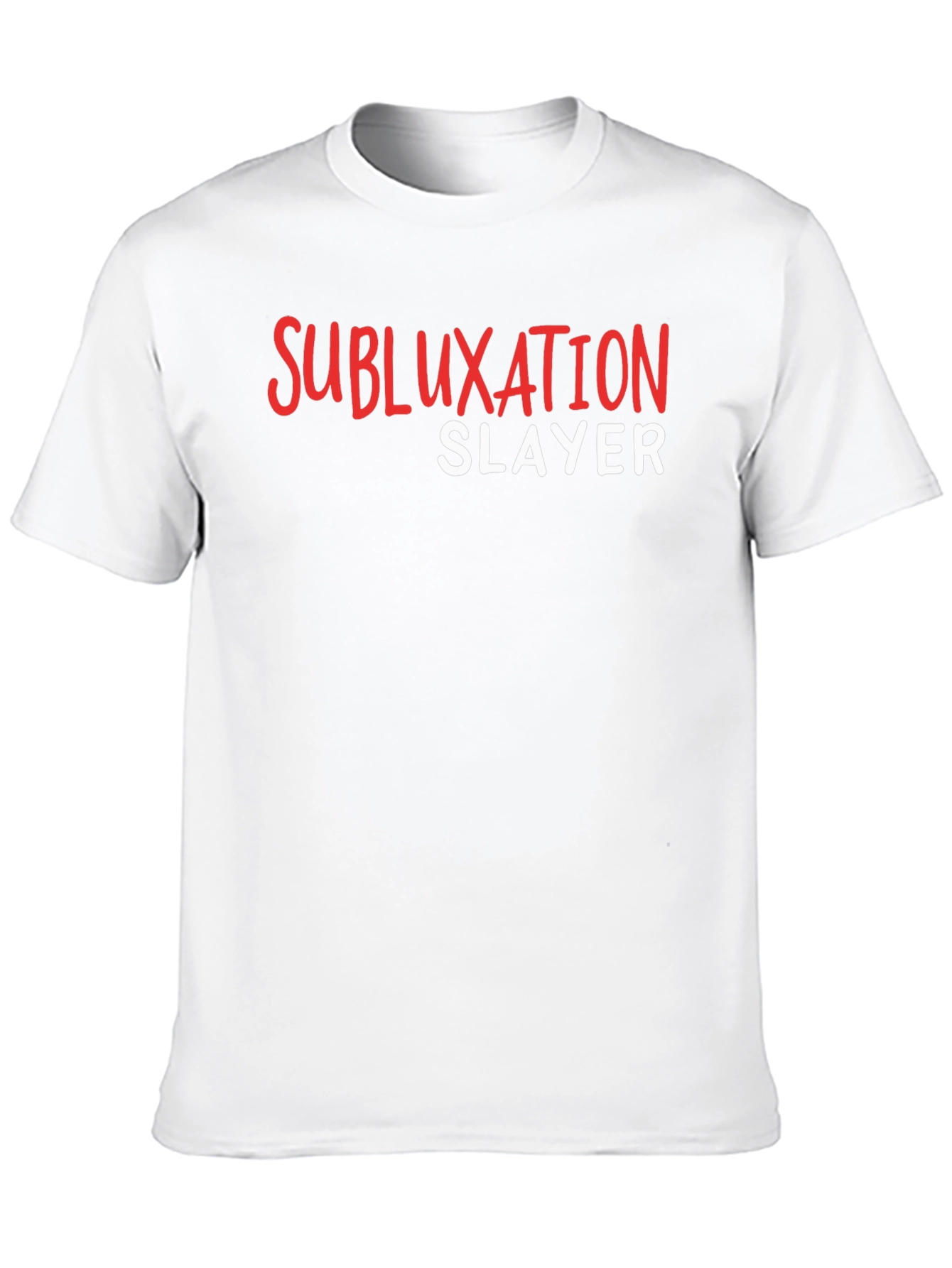 Black Subluxation Slayer Graphic T-Shirt view 10