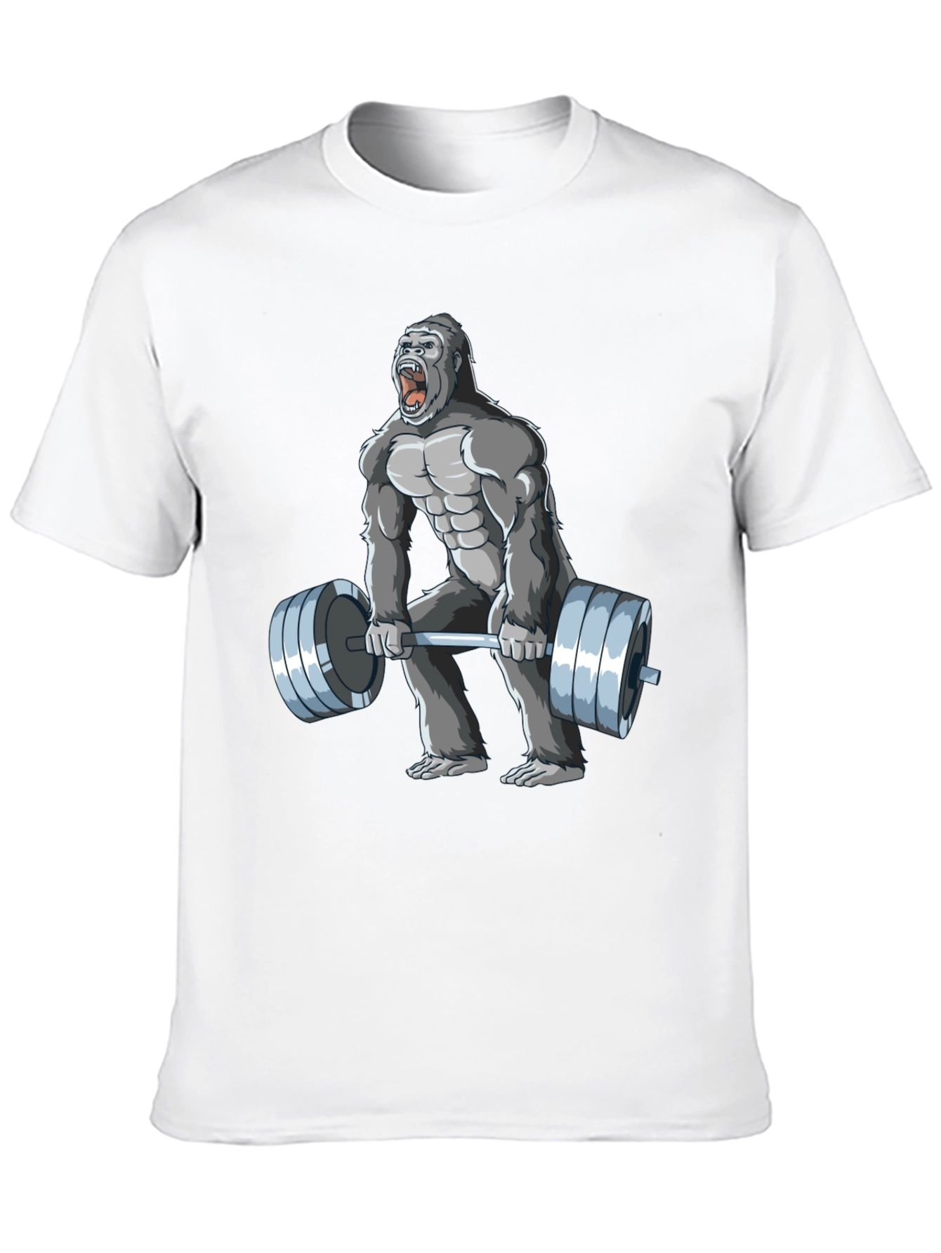 Black Gorilla Gym T-Shirt - Black view 10