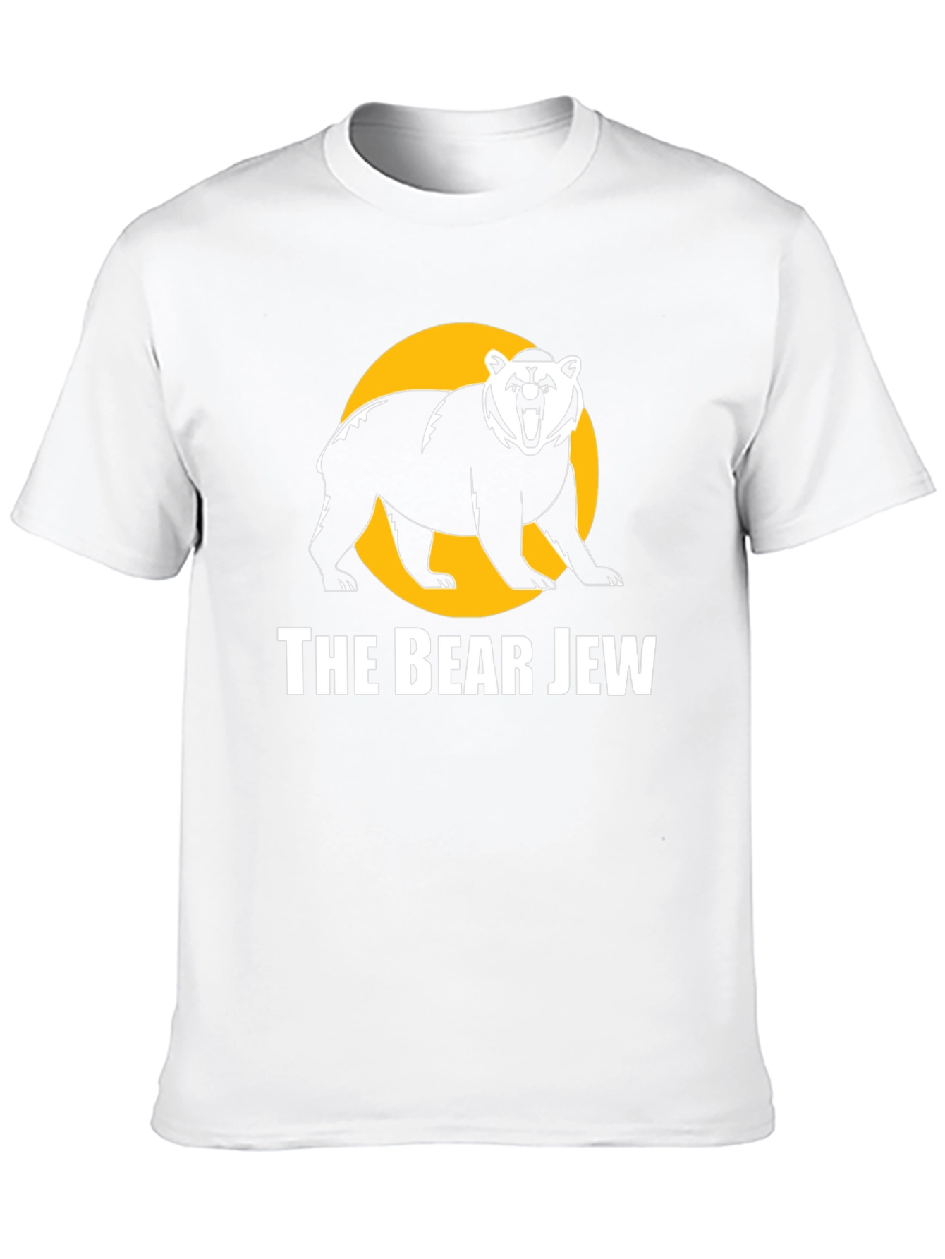 Black The Bear Jew T-Shirt - Bold Graphic Tee view 10