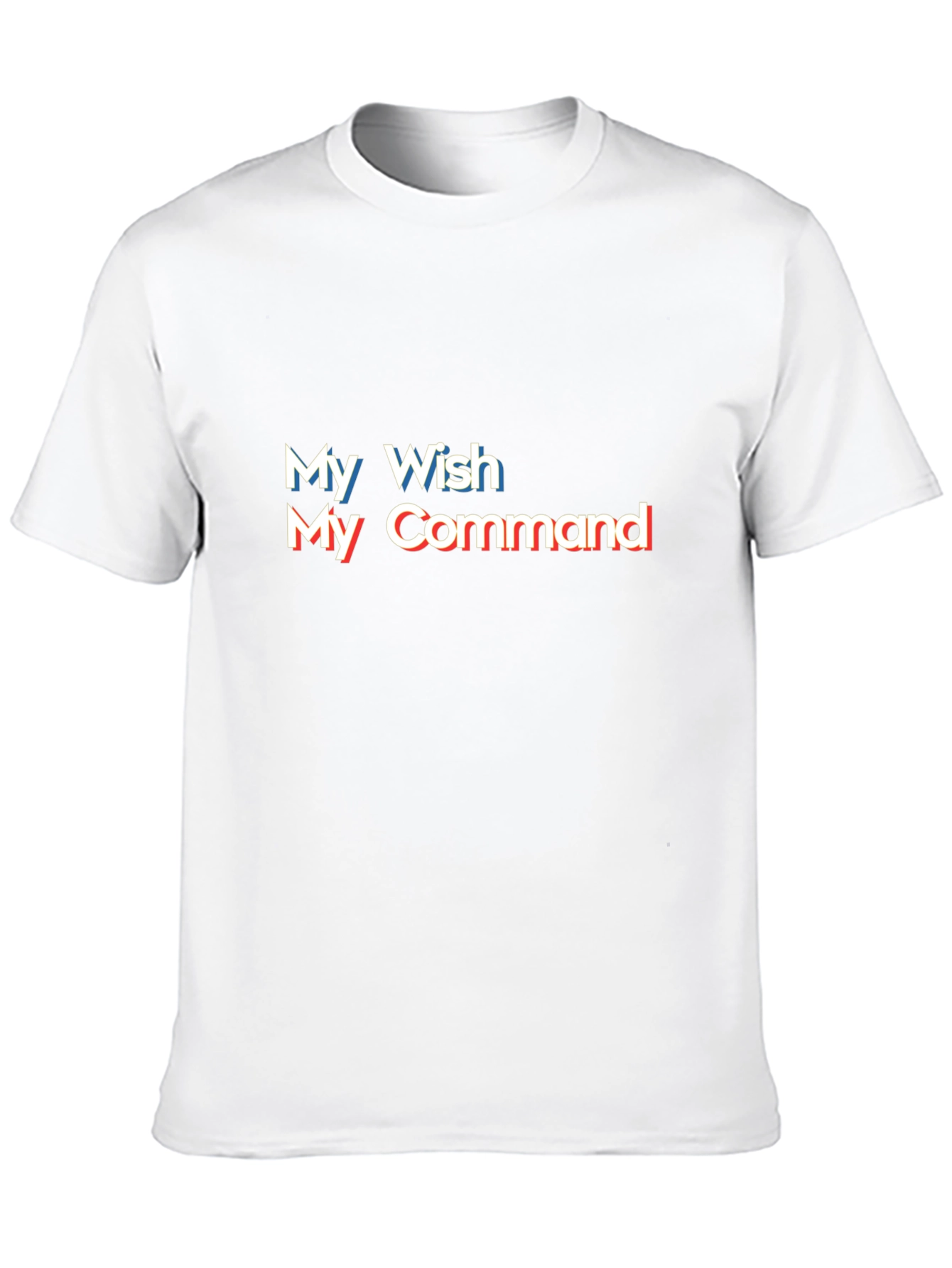 Black My Wish My Command Graphic Tee view 10