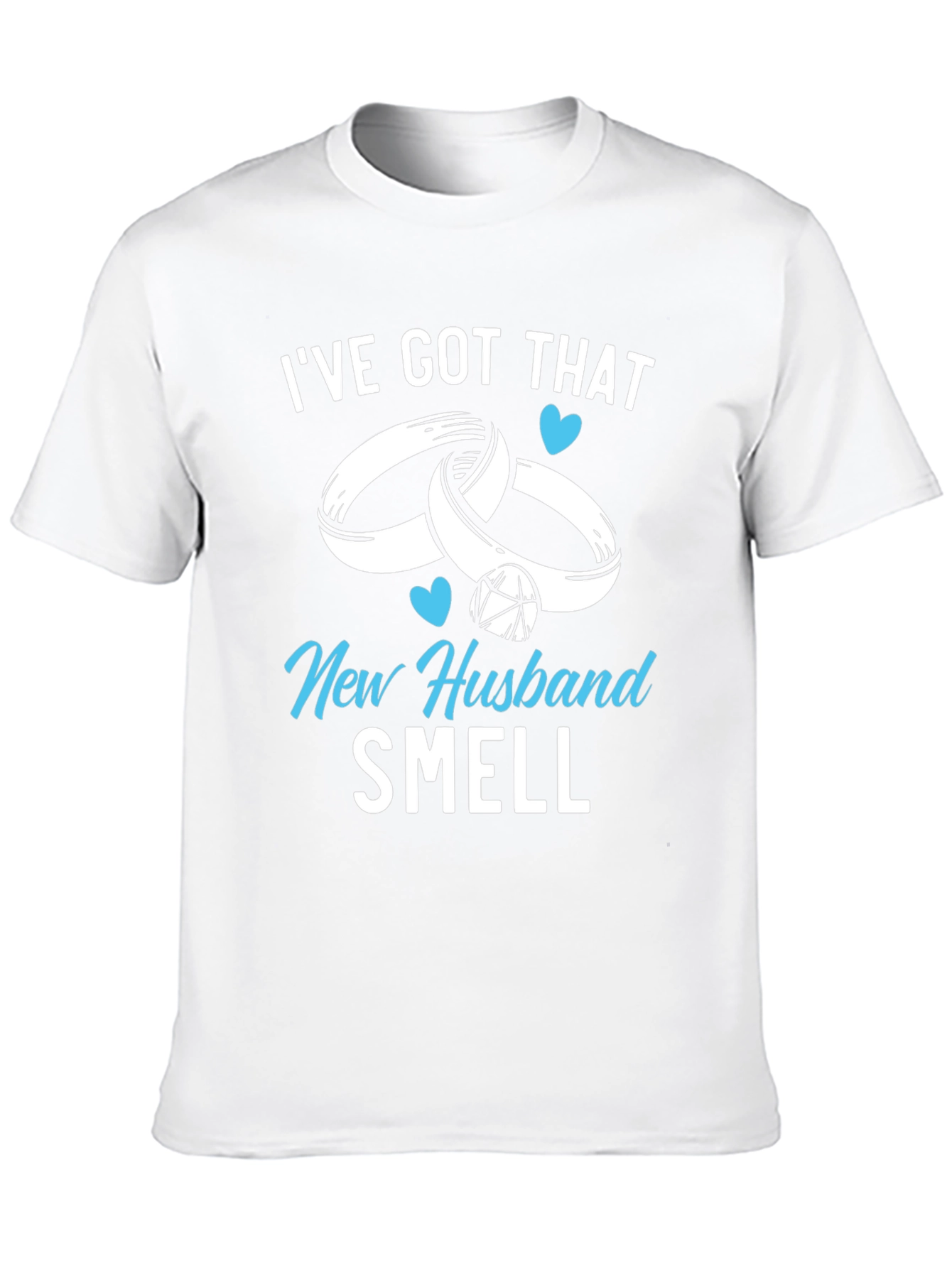 Black New Husband Smell Graphic Tee view 10