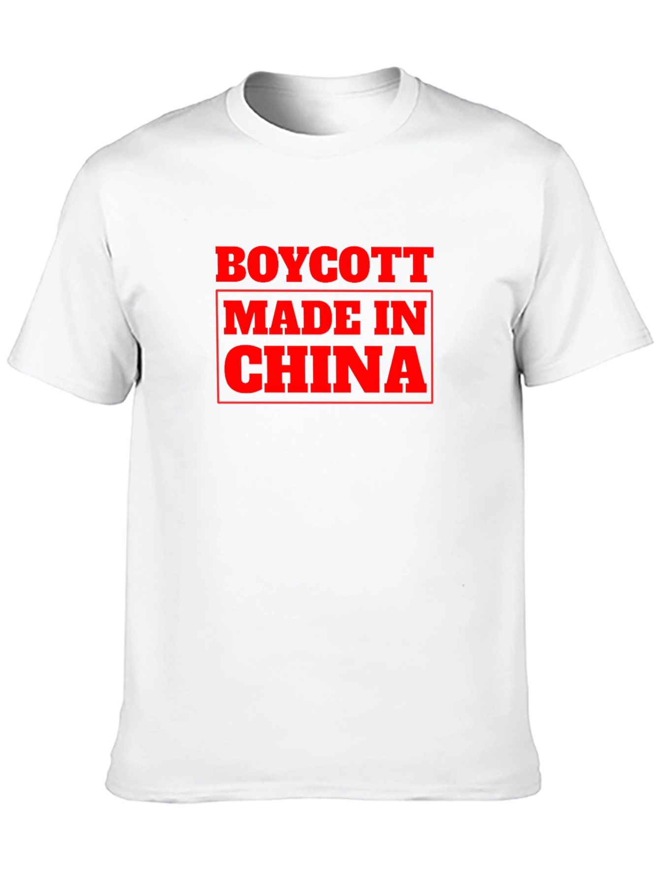 Black Boycott Made in China Graphic Tee view 10