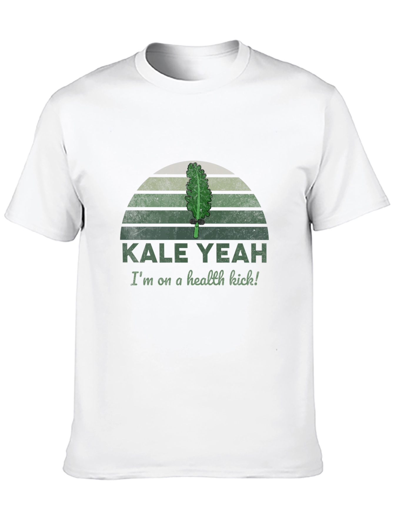 Black Kale Yeah! Health Kick Graphic Tee view 10