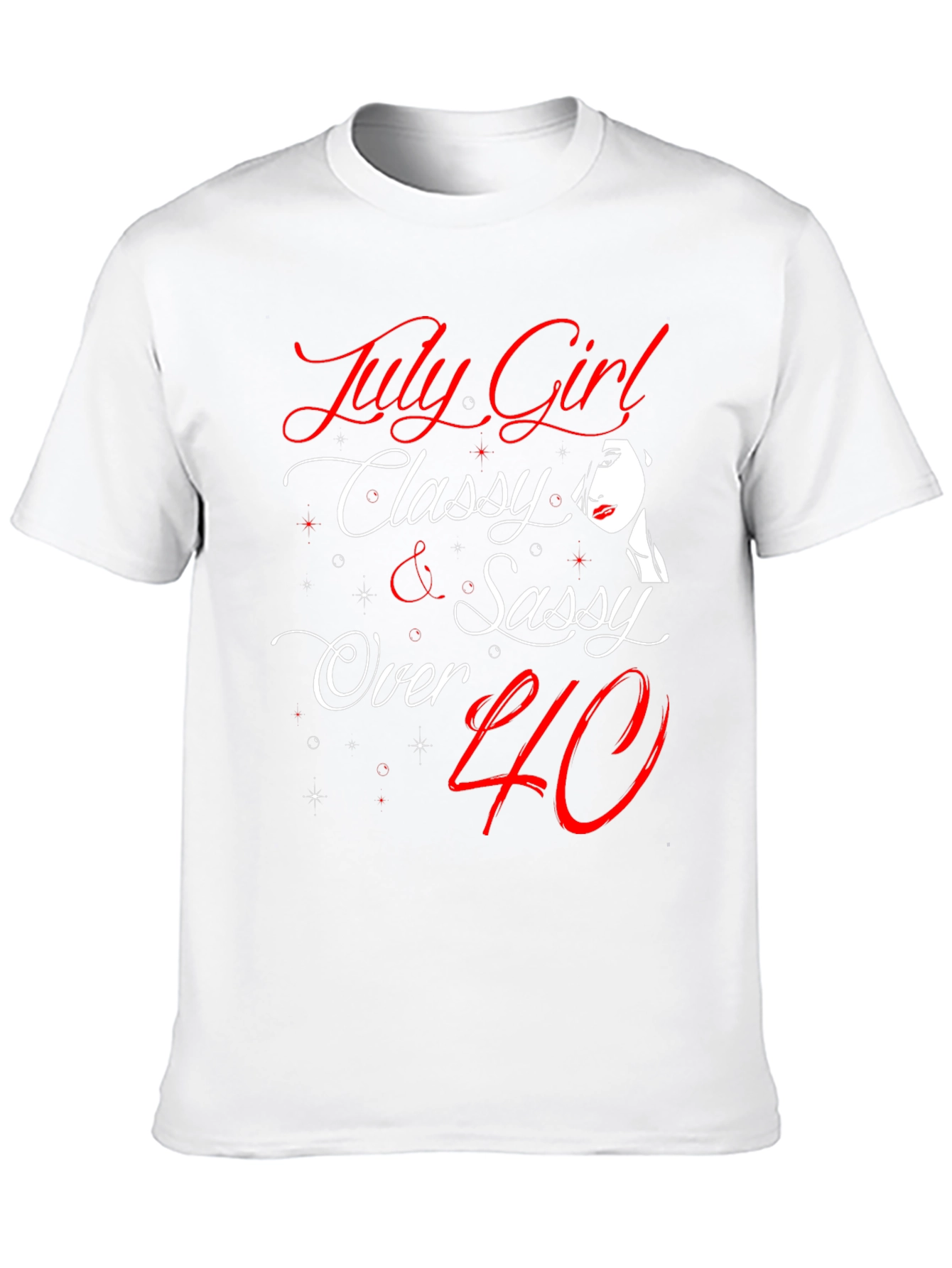 Black July Girl Classy & Sassy Over 40 T-Shirt view 10