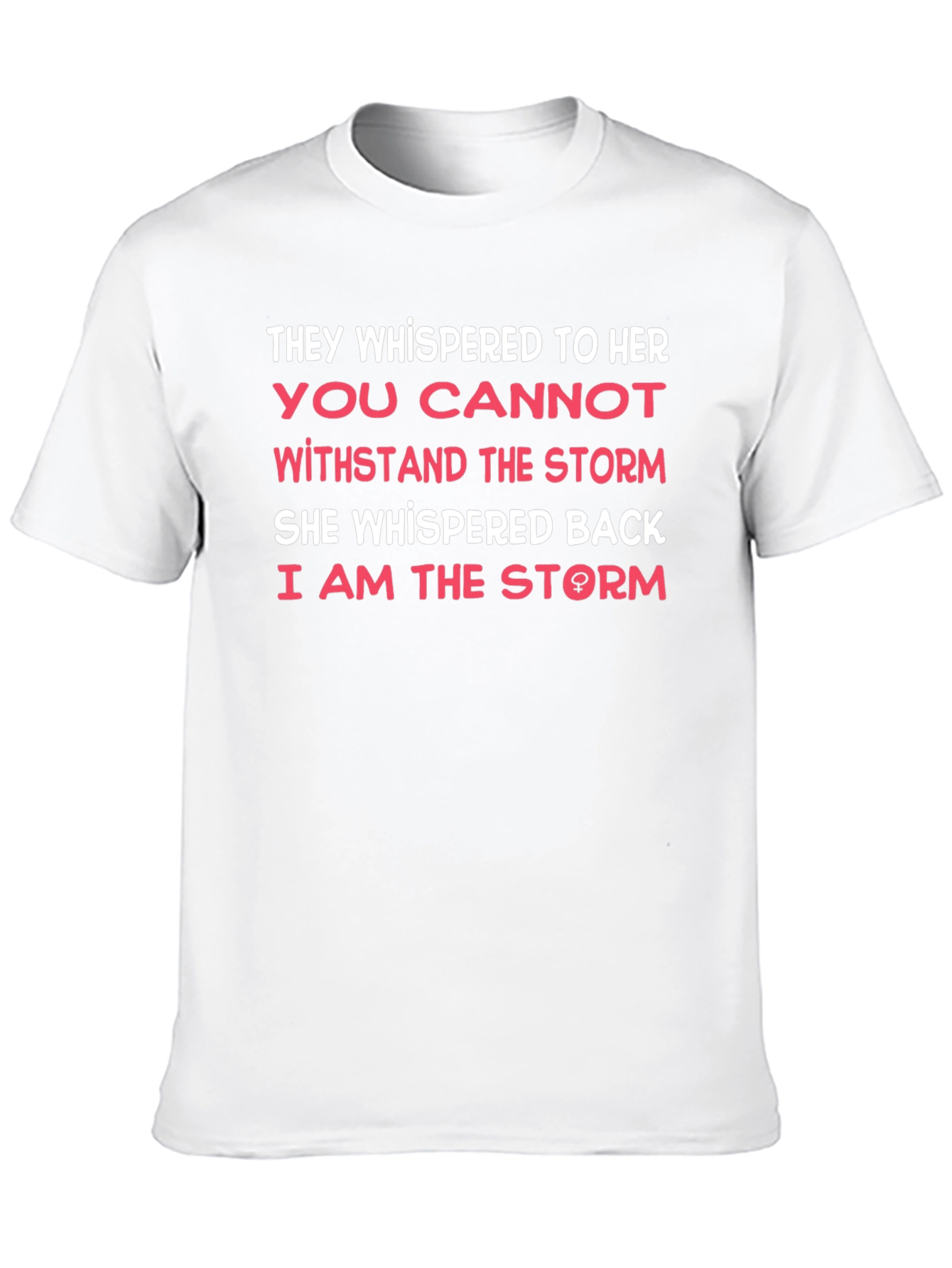 Black Empowered Woman's Graphic T-Shirt - I am the Storm Tee view 10