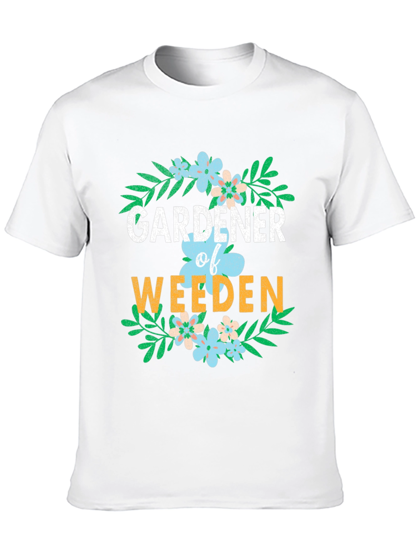 Black Gardener of Weeden Graphic T-Shirt view 10