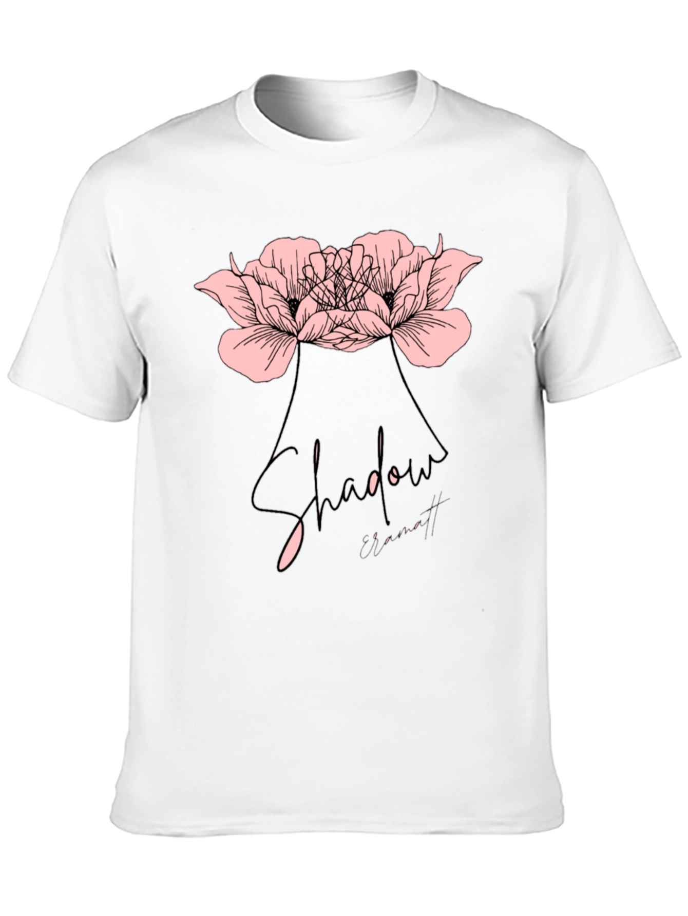 Black Shadow Emmett Floral Graphic Tee - Black view 10