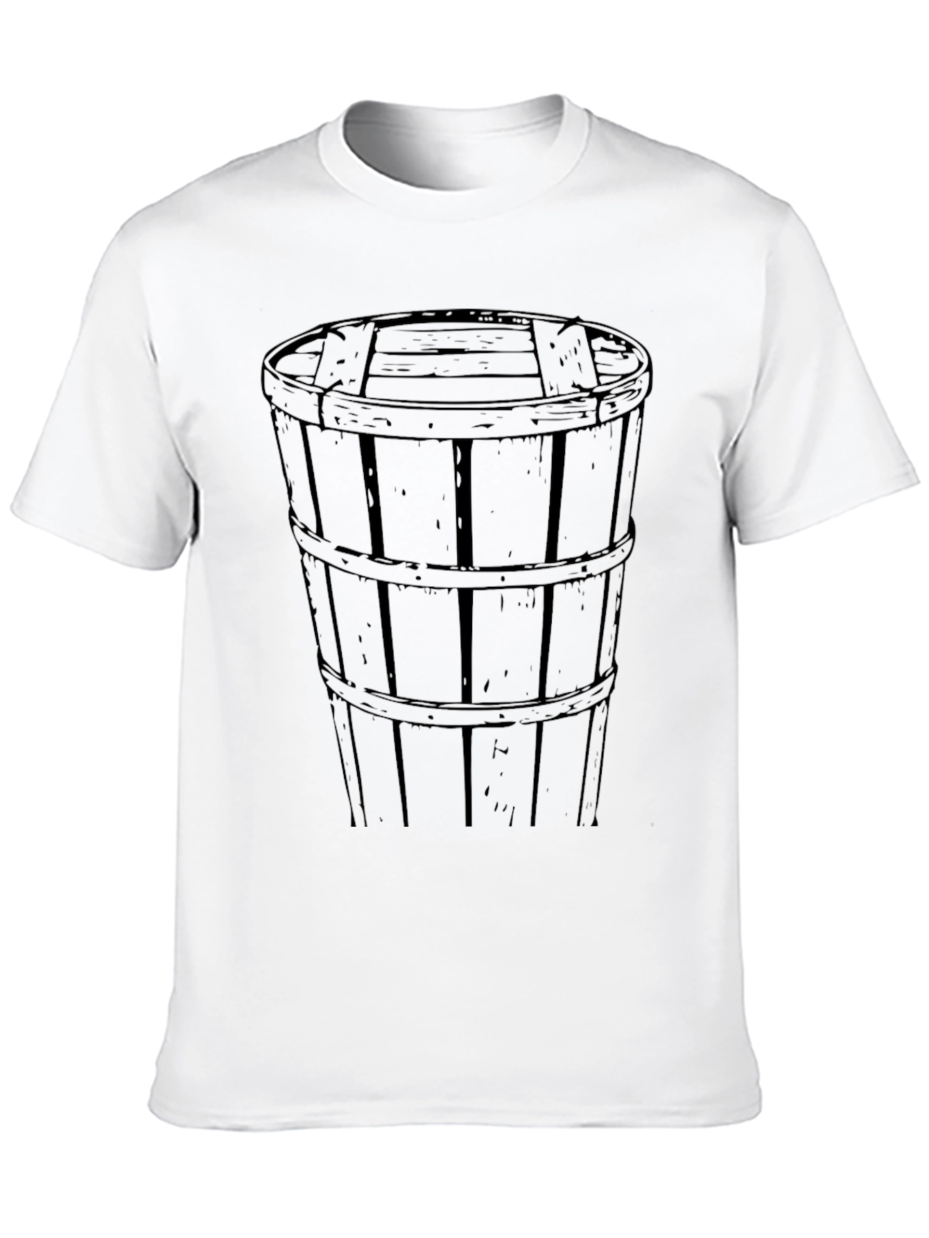 Black Vintage Black Bushel Basket Graphic Tee view 10