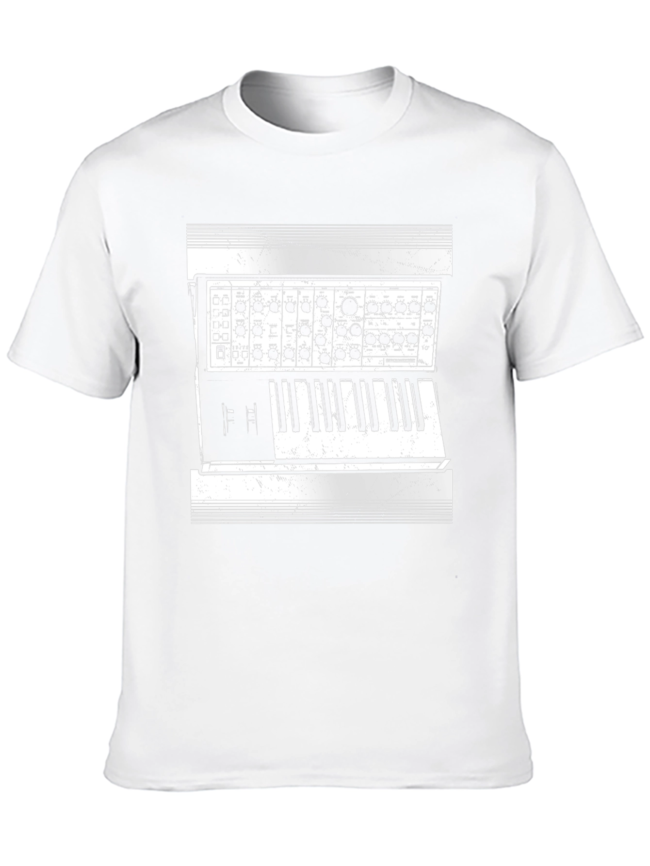 Synthesizer Graphic Tee - Music Lover Gift - 10
