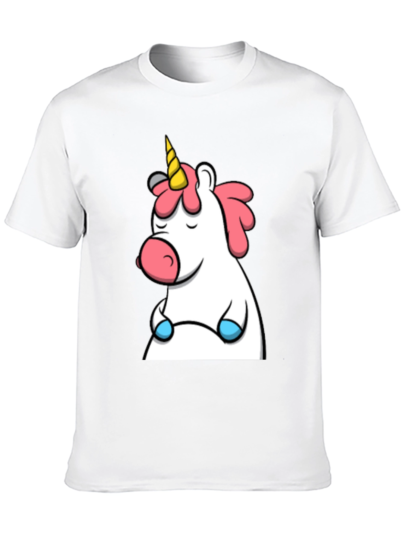 Black Unicorn Graphic Black T-Shirt view 10