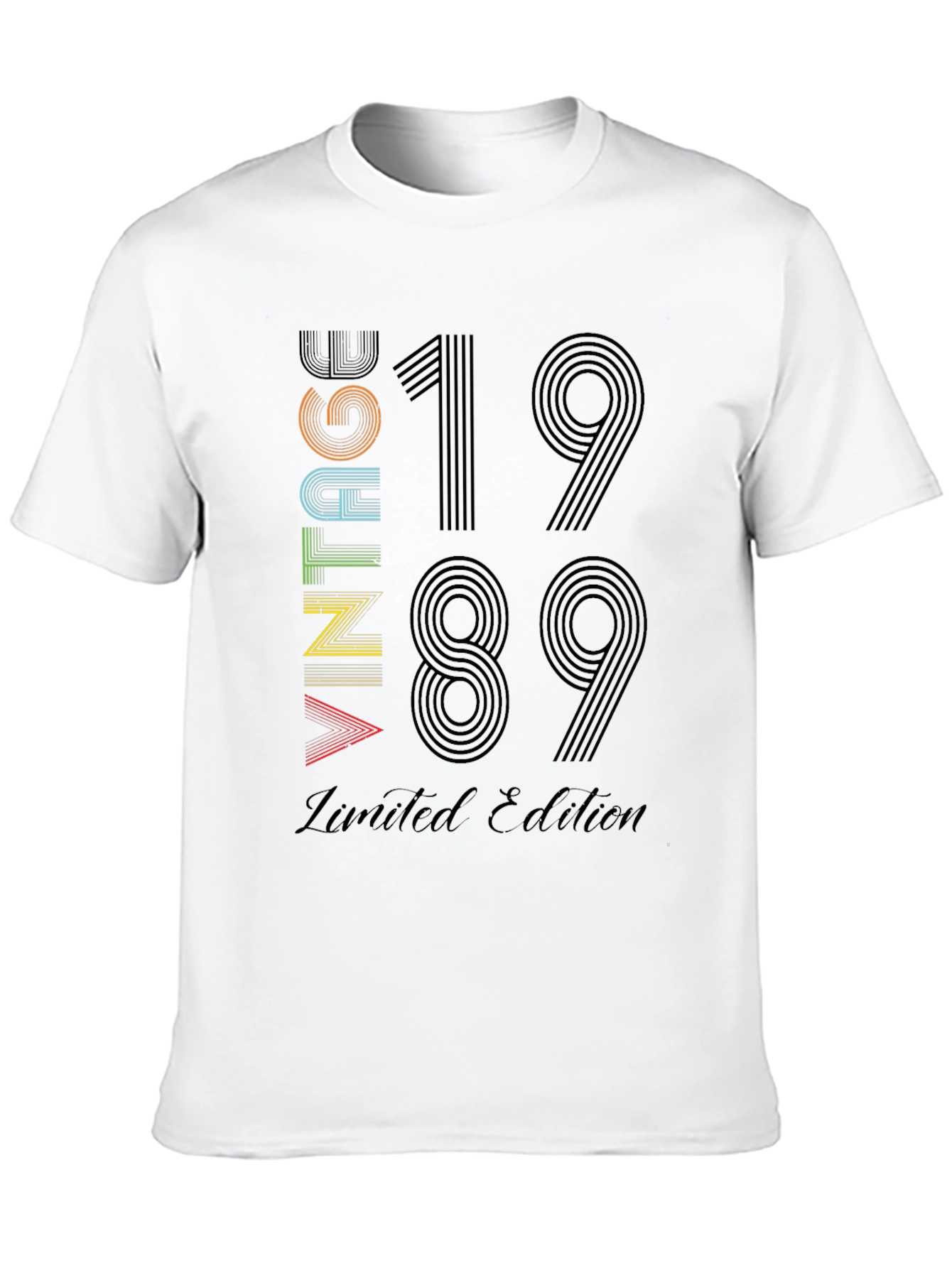 Black Vintage 1989 Limited Edition Graphic T-Shirt view 10