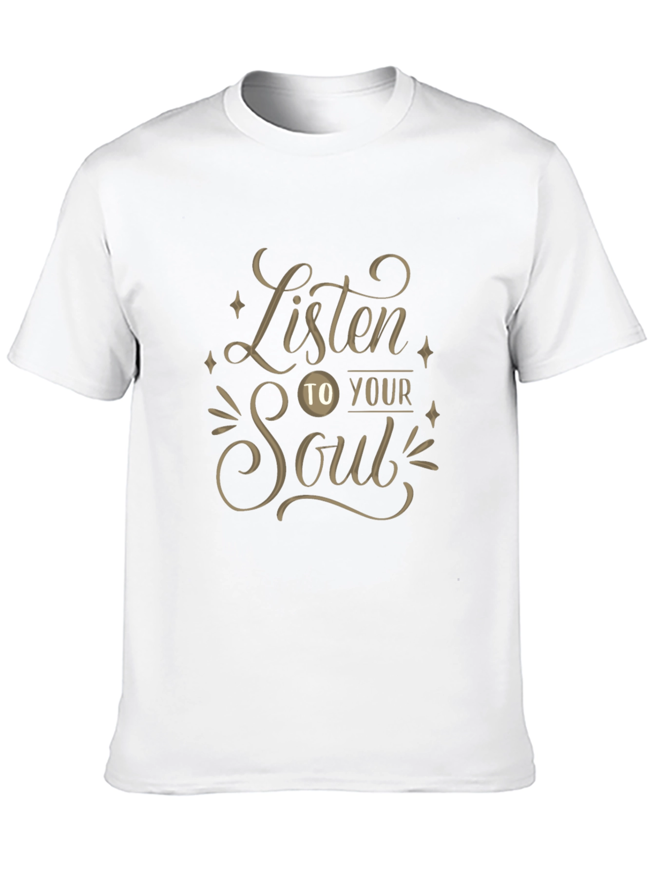 Black Listen to Your Soul Graphic Tee - Black view 10