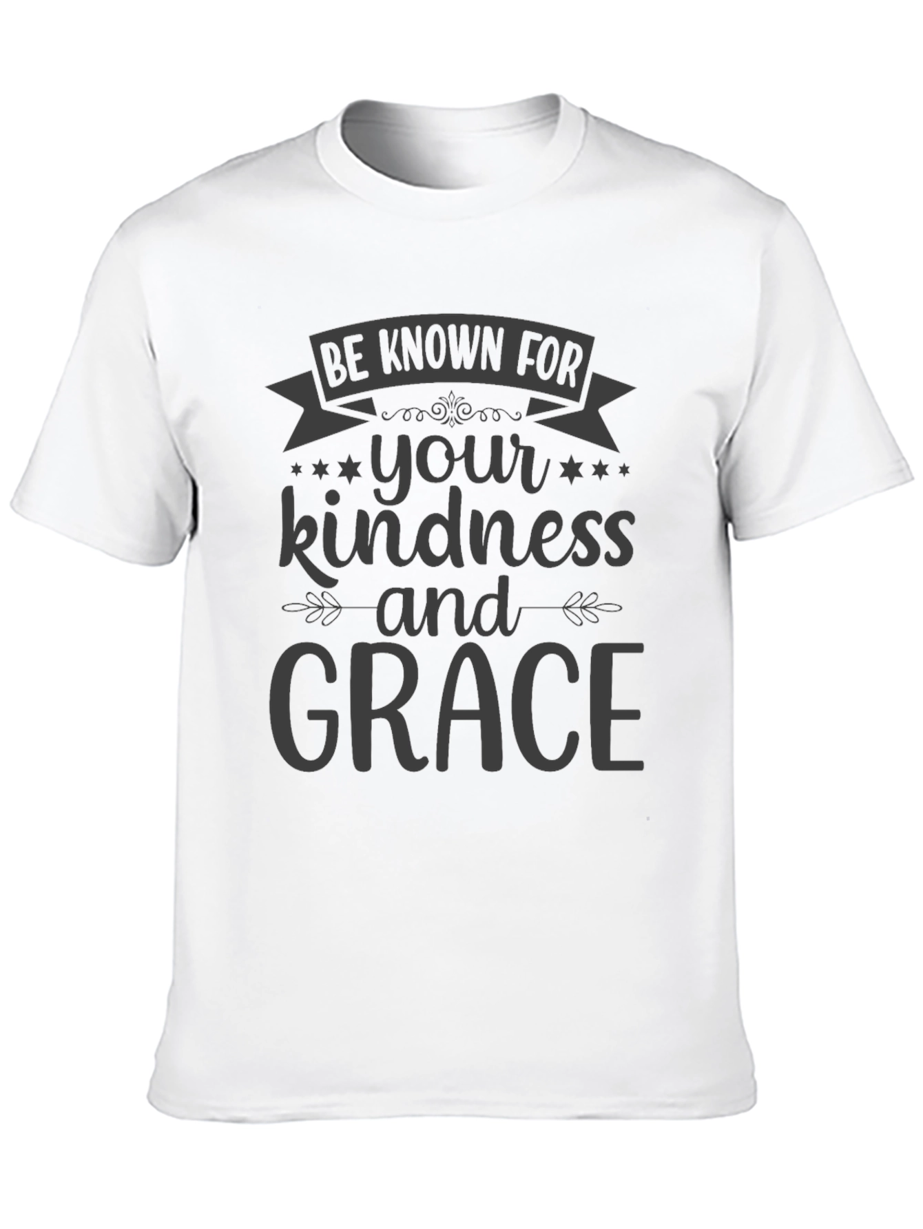 Black Kindness and Grace Graphic T-Shirt view 10