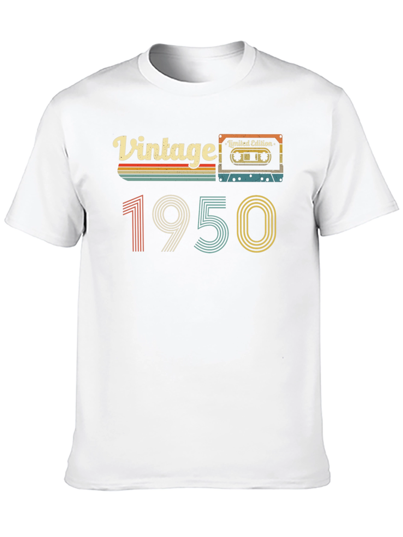 Black Vintage 1950 Limited Edition Cassette T-Shirt view 10