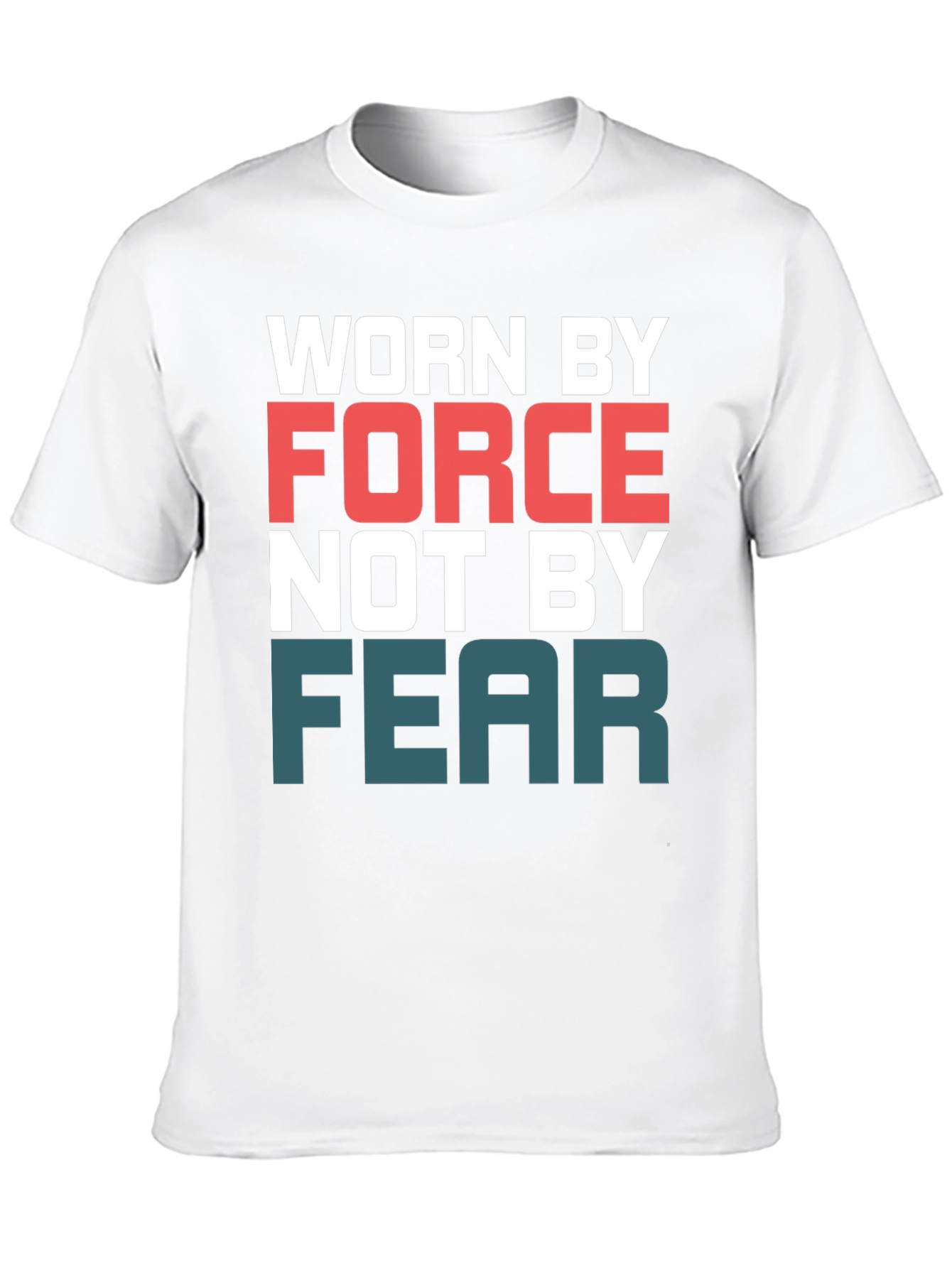 Black Worn by Force T-Shirt view 10