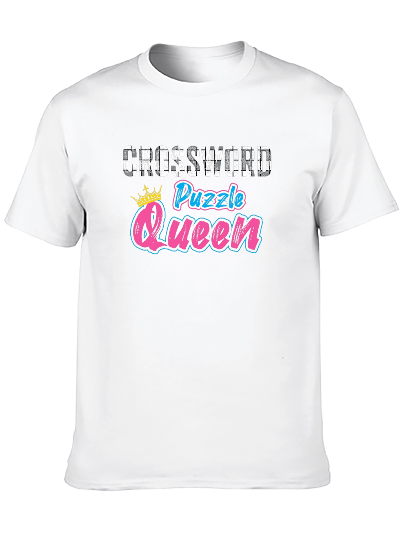 Crossword Puzzle Queen Graphic Tee - 10