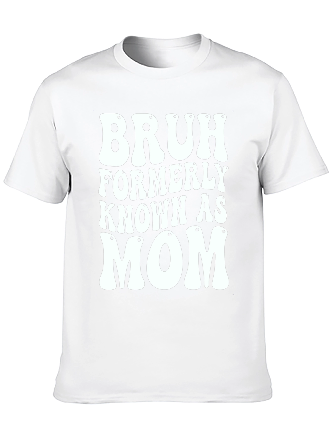 Black Bruh Formerly Known As Mom T-Shirt - Black view 10