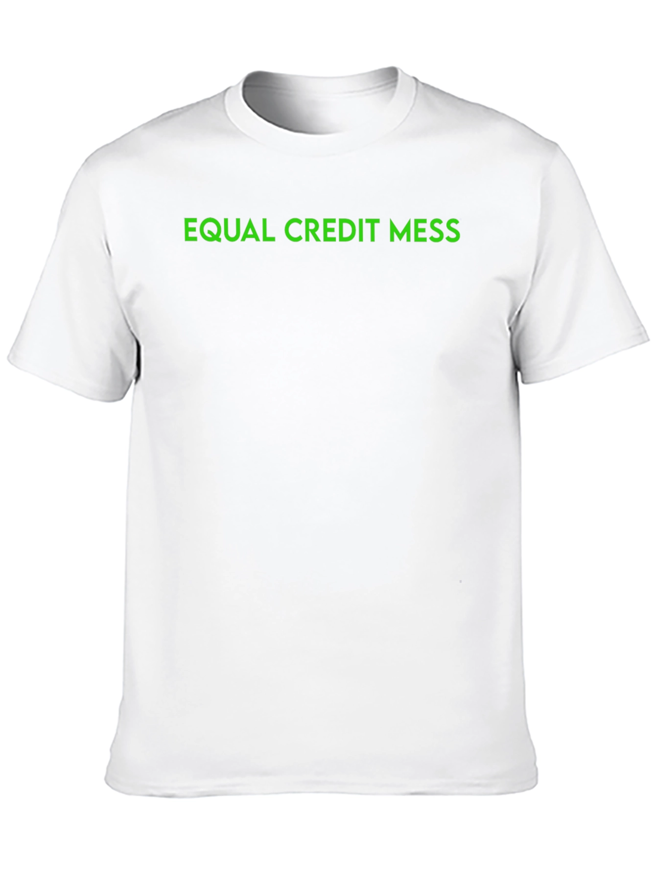 Black Equal Credit Mess T-Shirt - Black view 10
