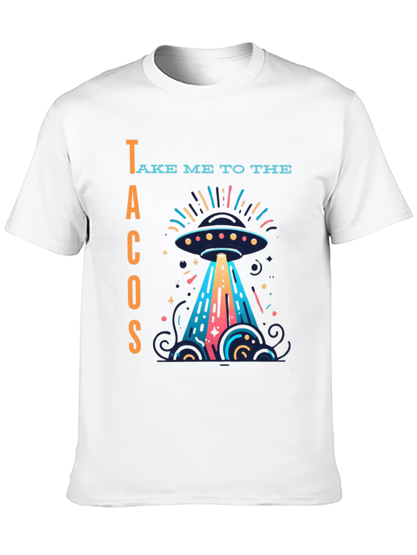 Black Take Me to the Tacos Graphic T-Shirt view 10