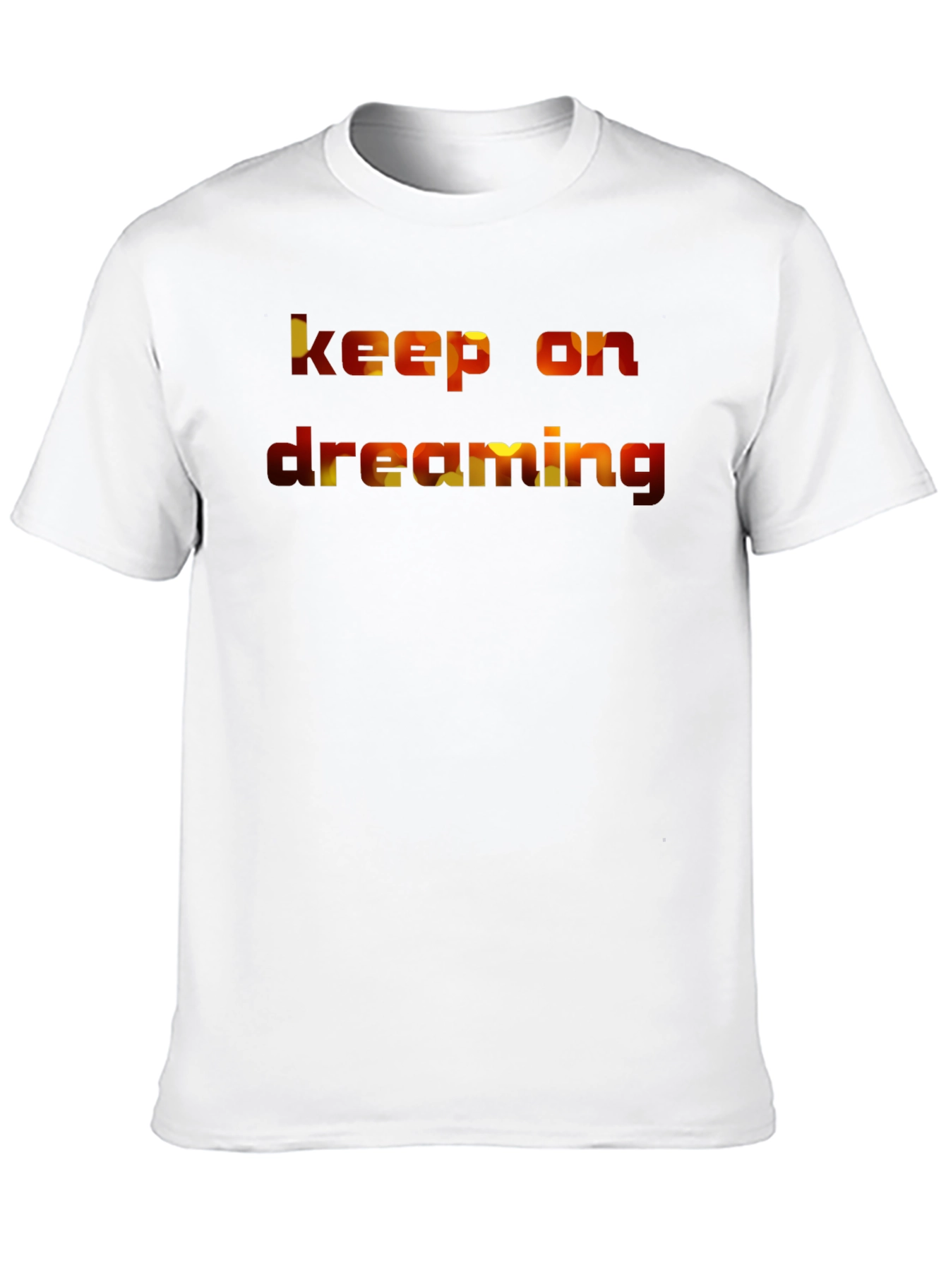 Black Keep On Dreaming Graphic Tee - Casual Black T-Shirt view 10