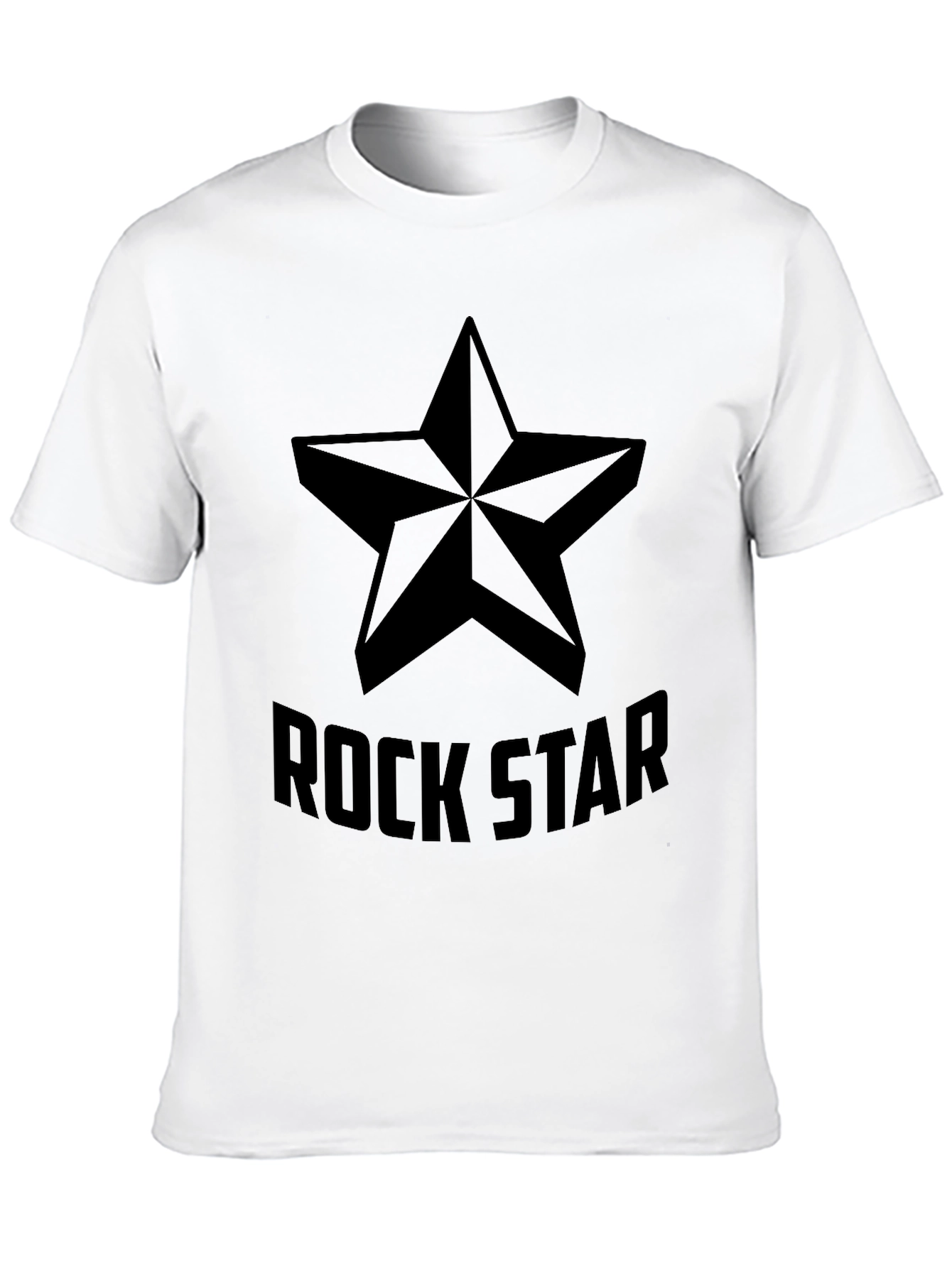 Black Rock Star Graphic Tee - Black view 10