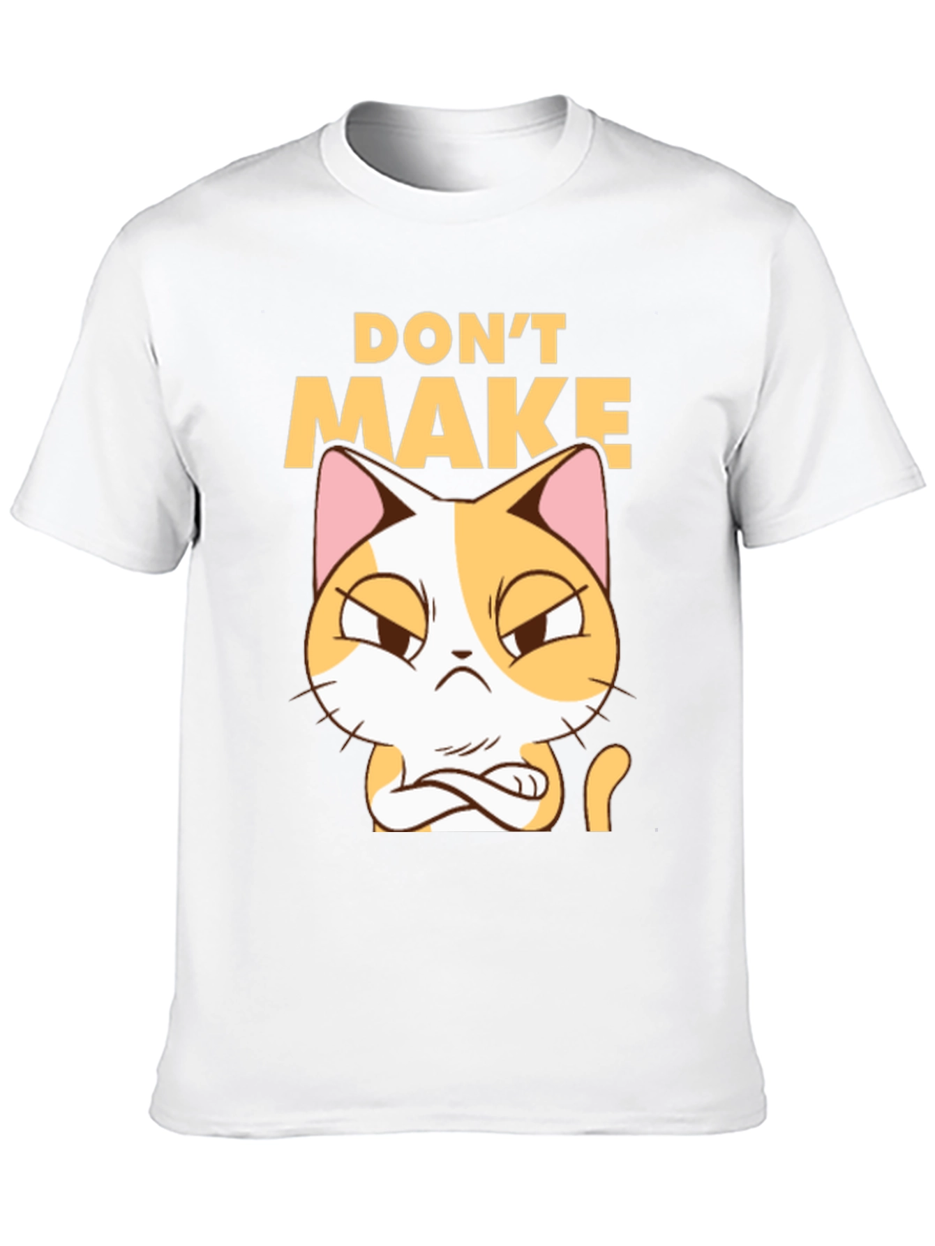 Black Don't Make Me Angry Cat T-Shirt view 10
