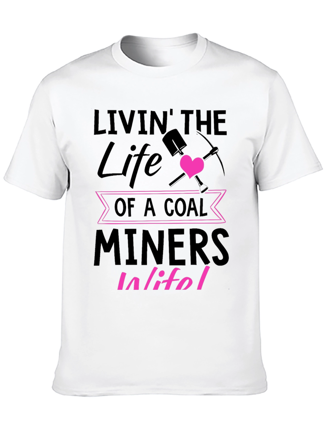 Black Coal Miner's Wife T-Shirt view 10