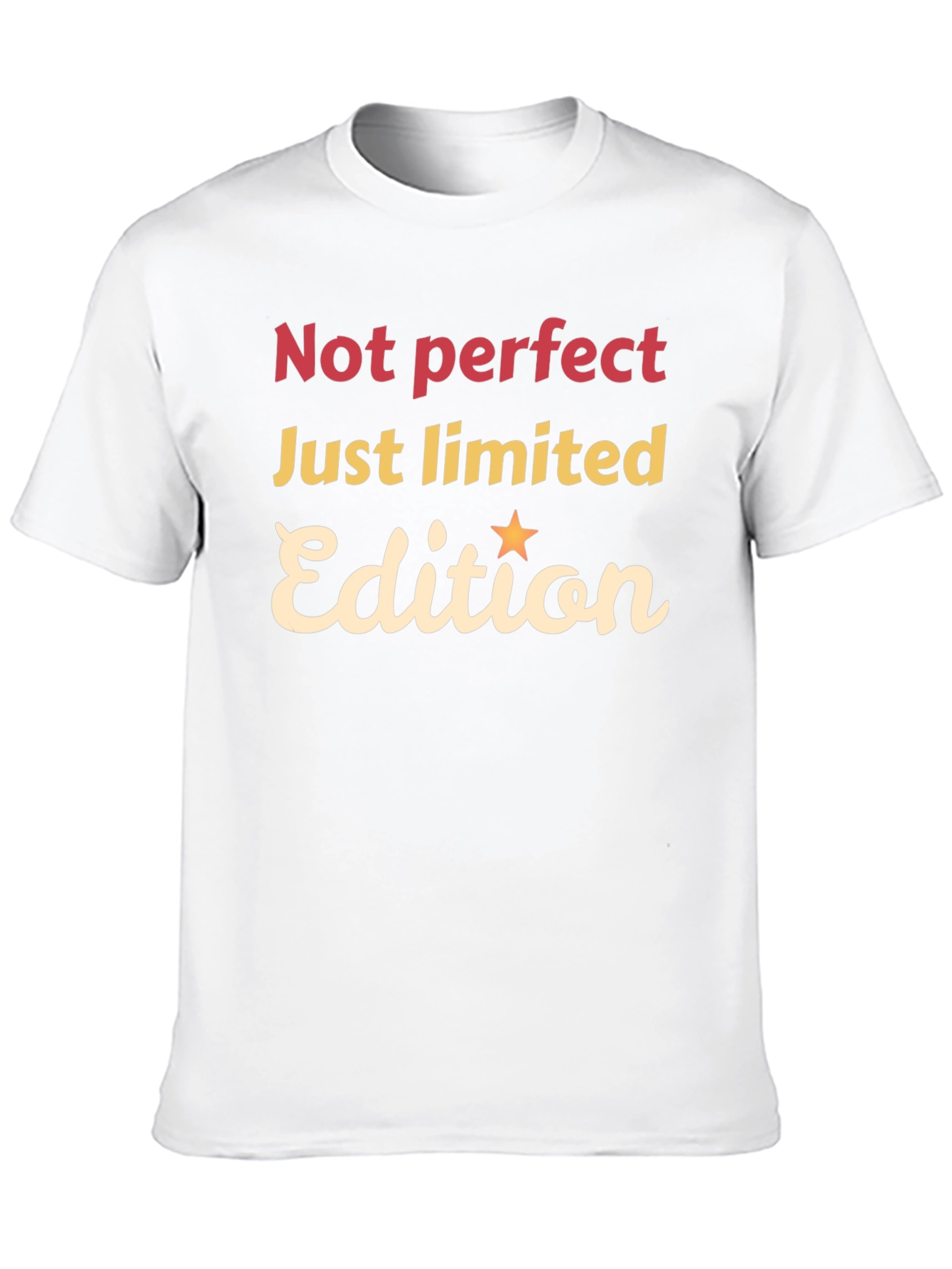 Not Perfect, Just Limited Edition Black Graphic Tee - 10
