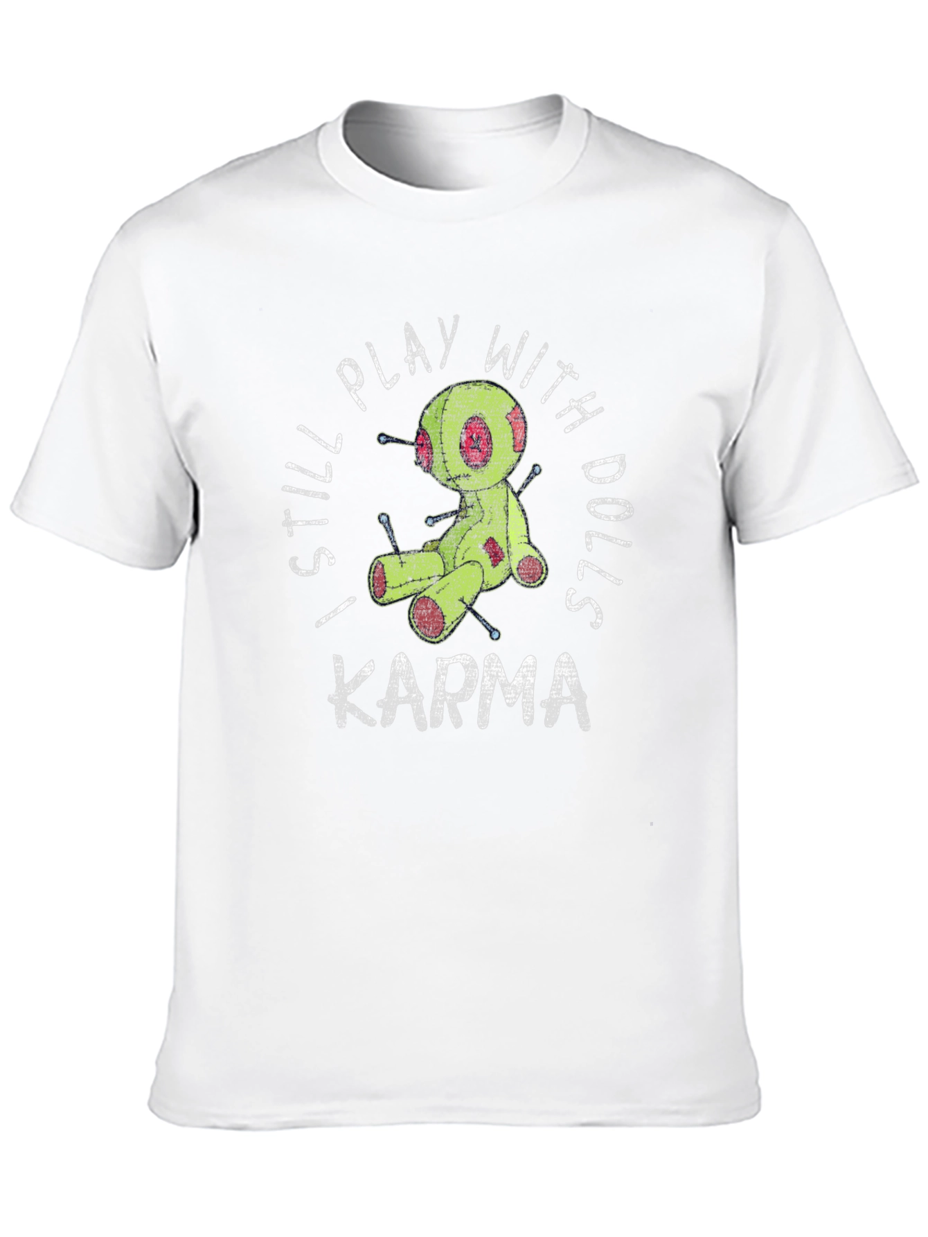 Black Karma Voodoo Doll Graphic T-Shirt view 10