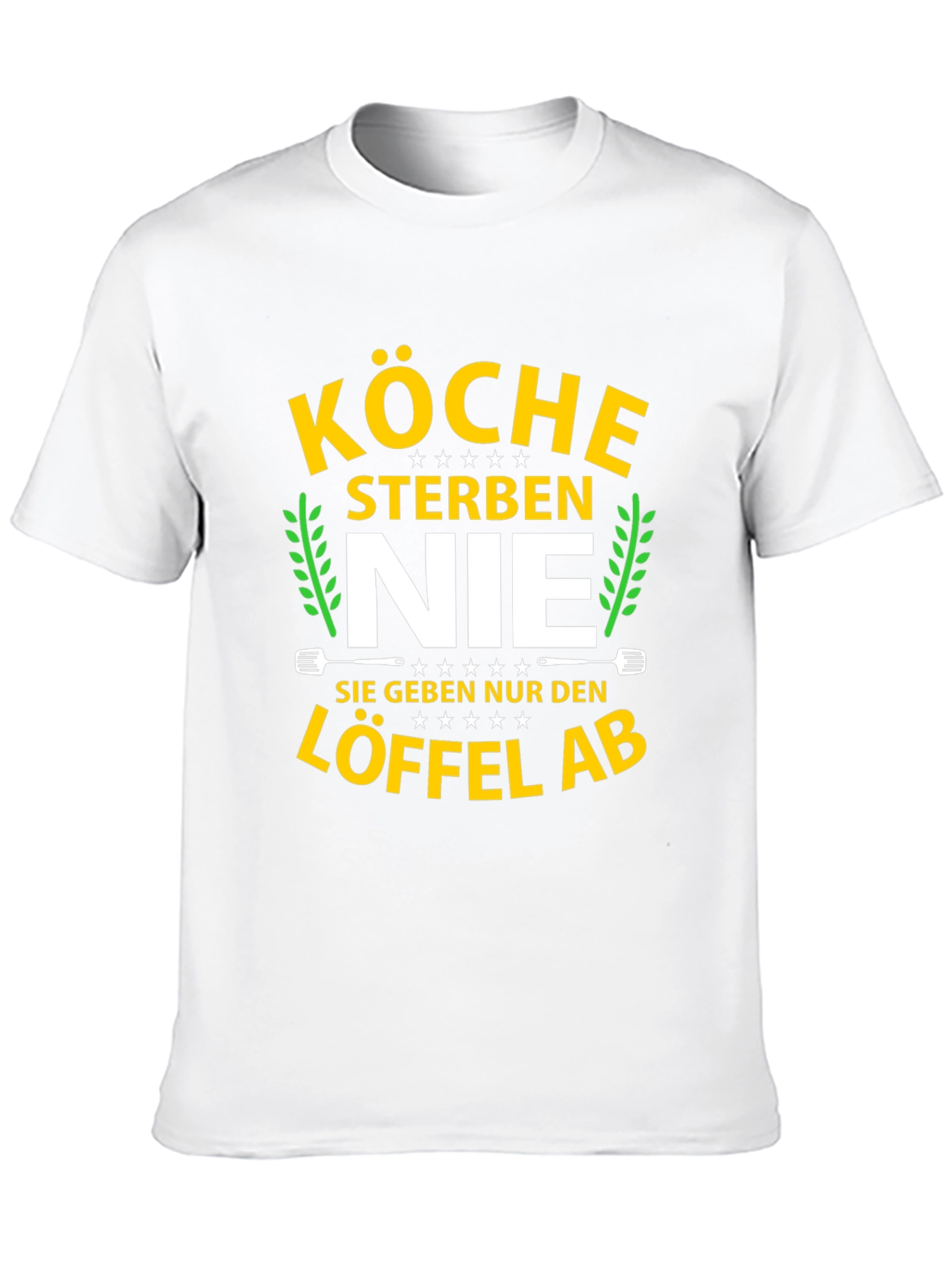 Black Köche Sterben Nie Chef T-Shirt view 10