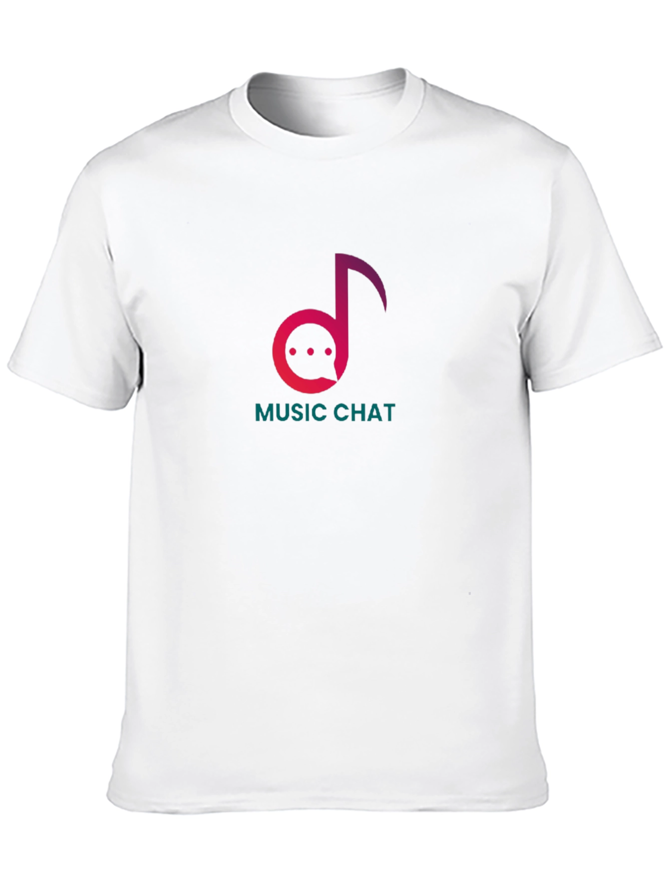 Black Music Chat Graphic Tee - Trendy Musician T-Shirt view 10
