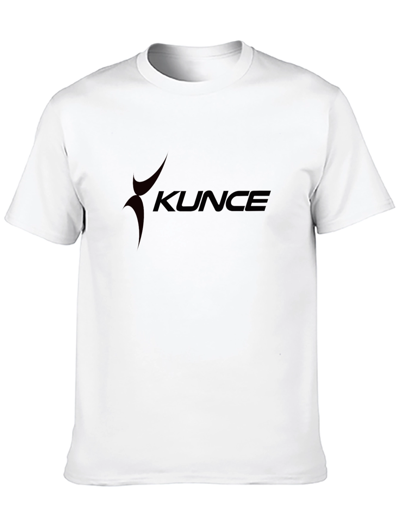 Black Men's Black "Kunce" Graphic Tee - Casual Short Sleeve T-Shirt view 10