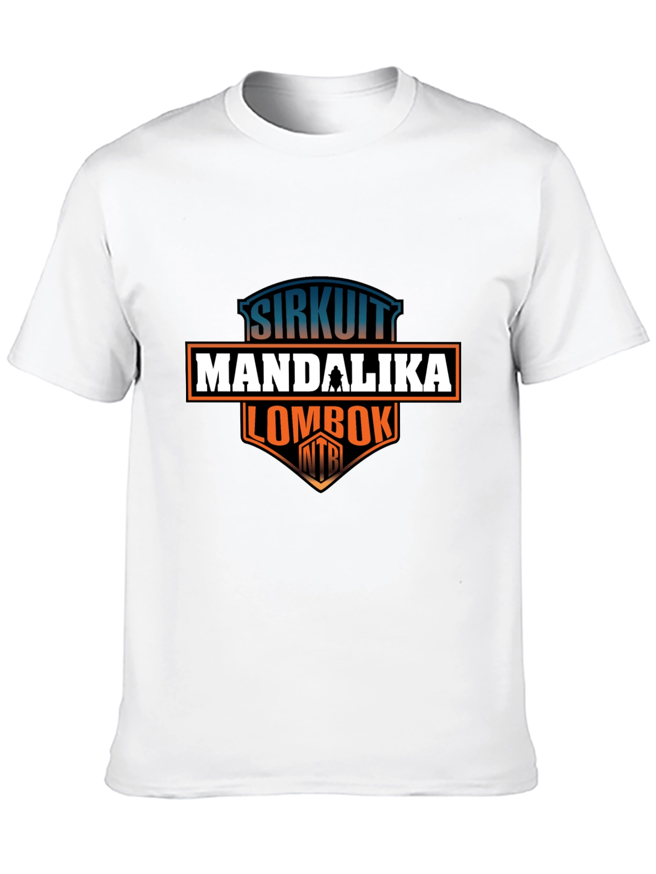 Black Sirkuit Mandalika Lombok T-Shirt view 10