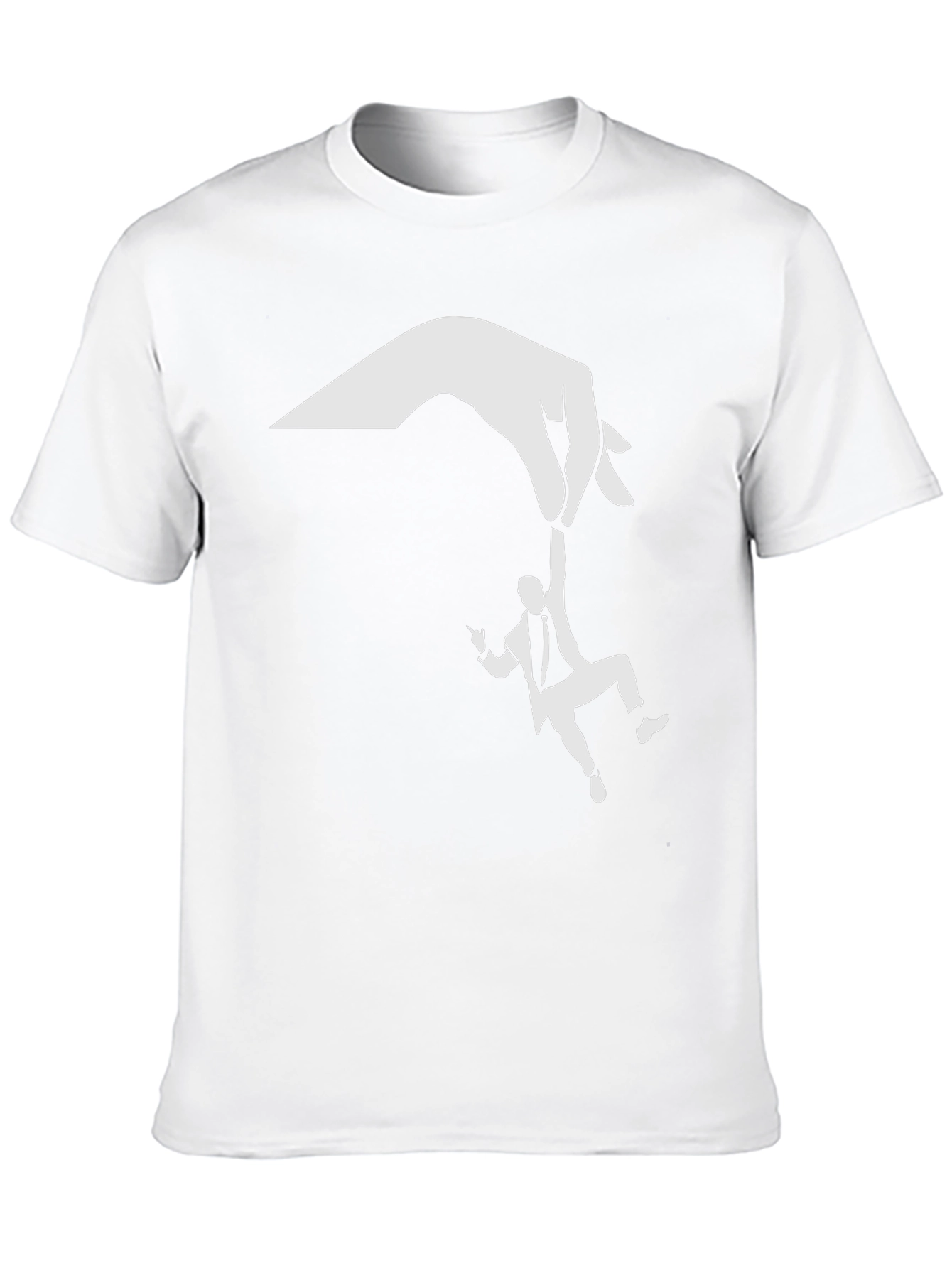 Black Hand Puppet Graphic Tee - Funny Dark Humor T-Shirt view 10