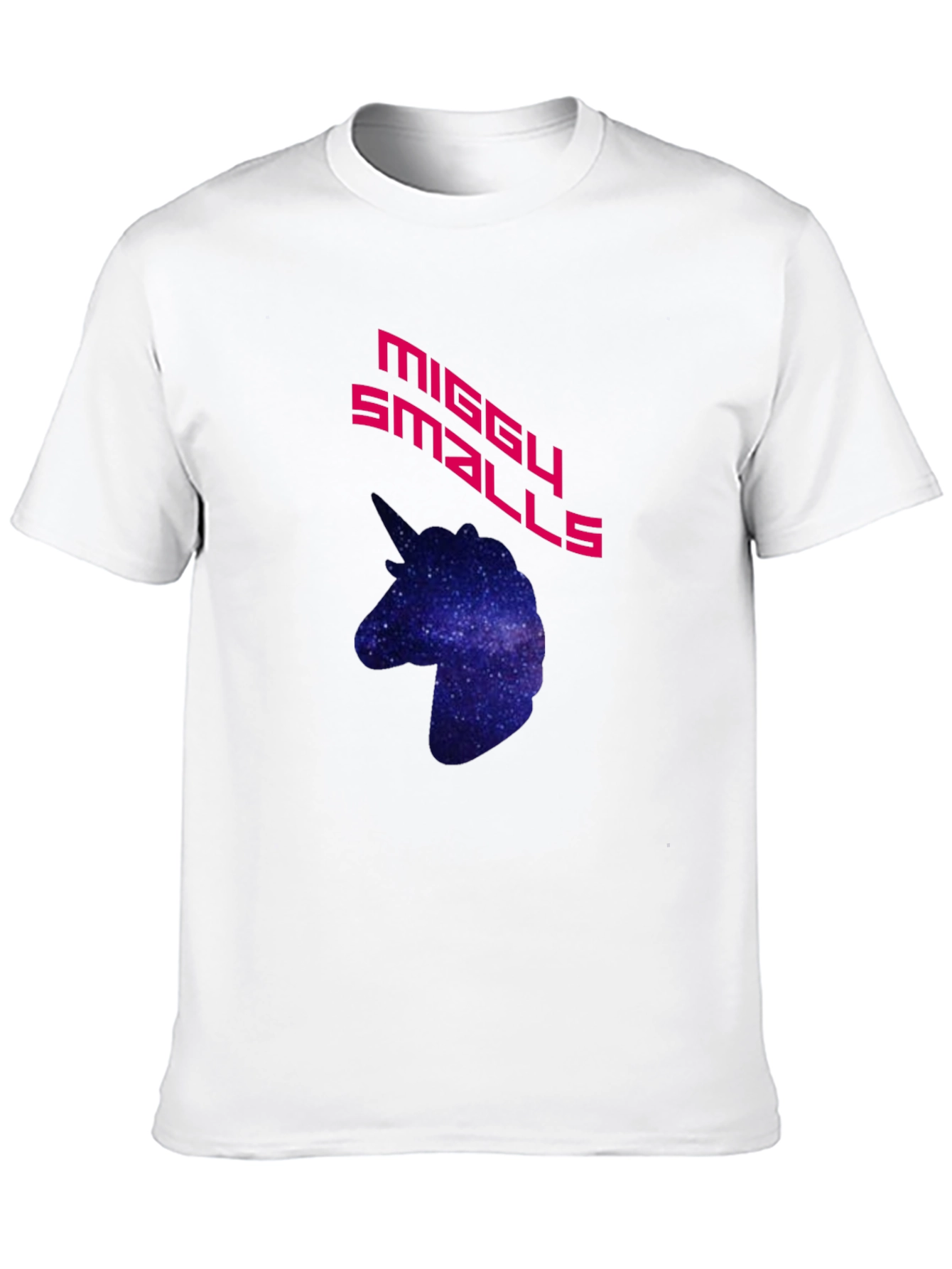 Black MIGGY SMALLS Graphic T-Shirt - Galaxy Unicorn view 10