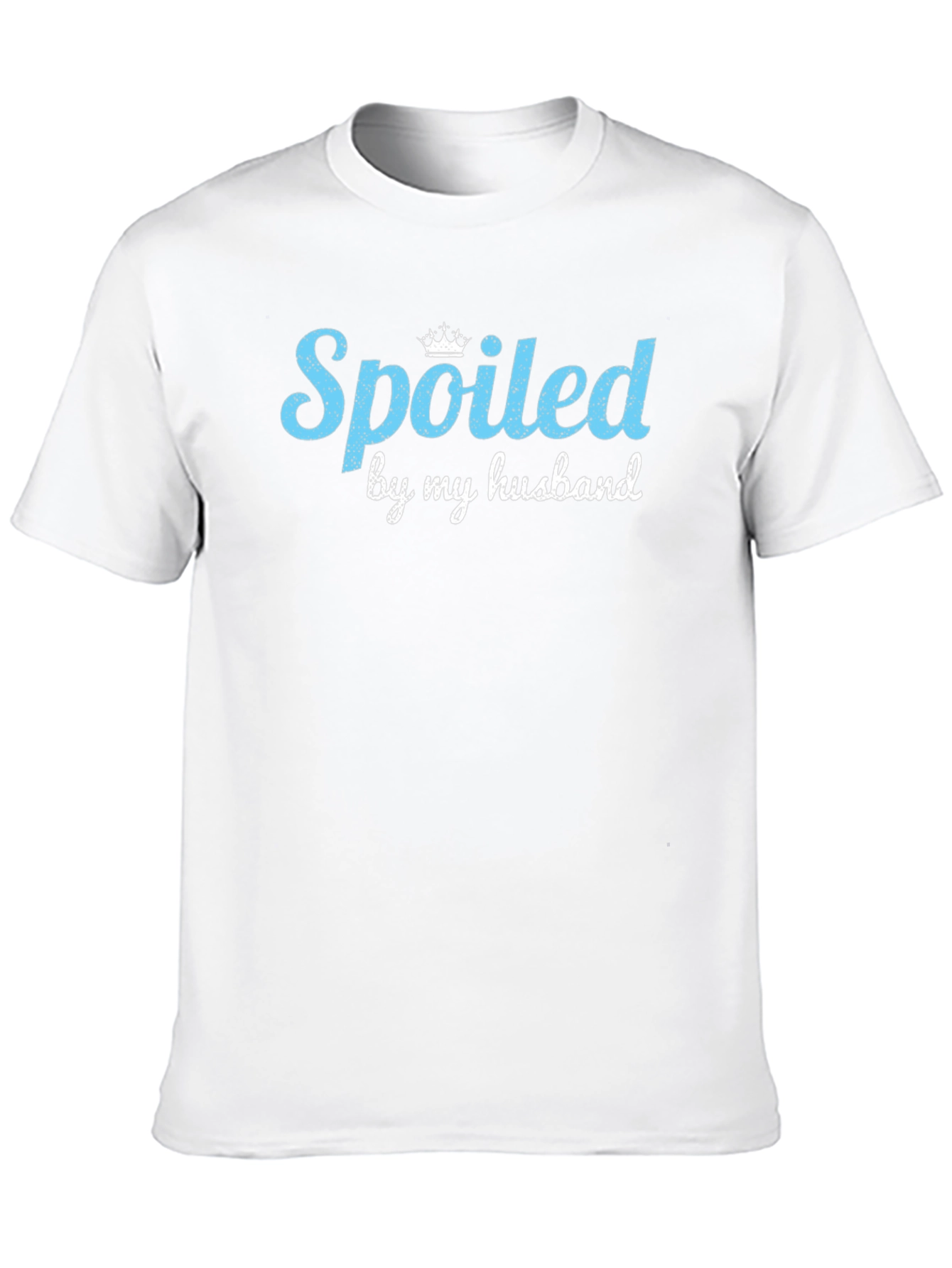 Black Spoiled by my Husband Graphic T-Shirt view 10