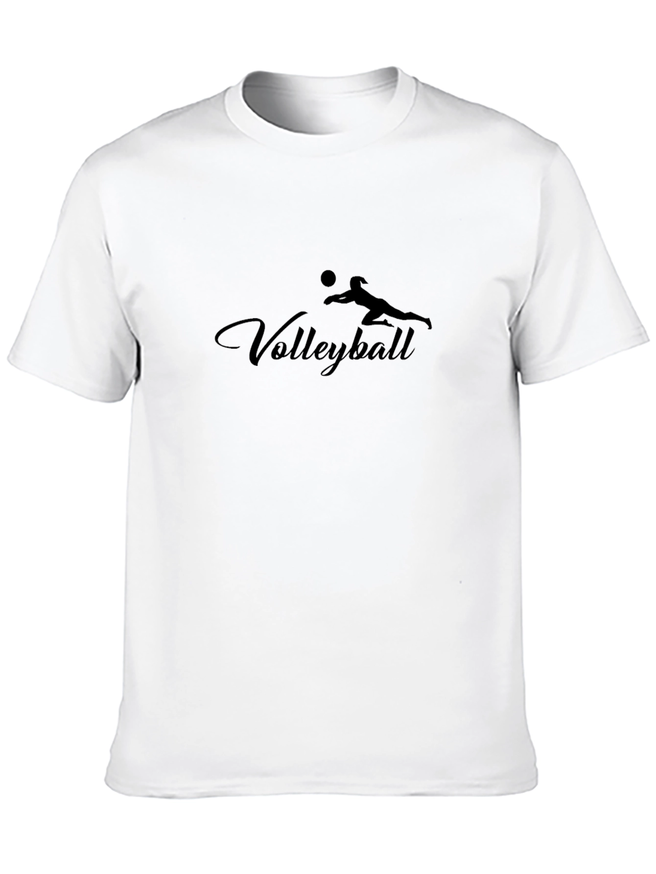Volleyball Graphic Tee - Black Unisex T-Shirt - 10