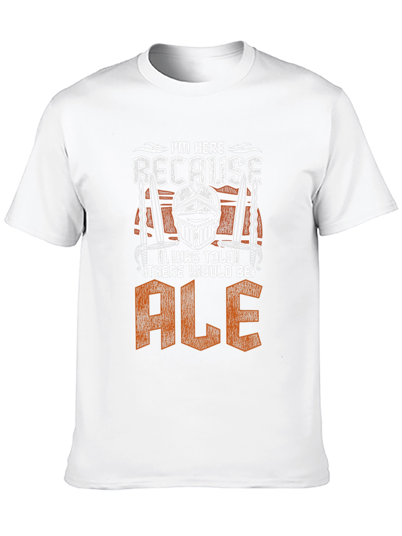 Black I'm Here Because I Was Told There Would Be Ale T-Shirt view 10