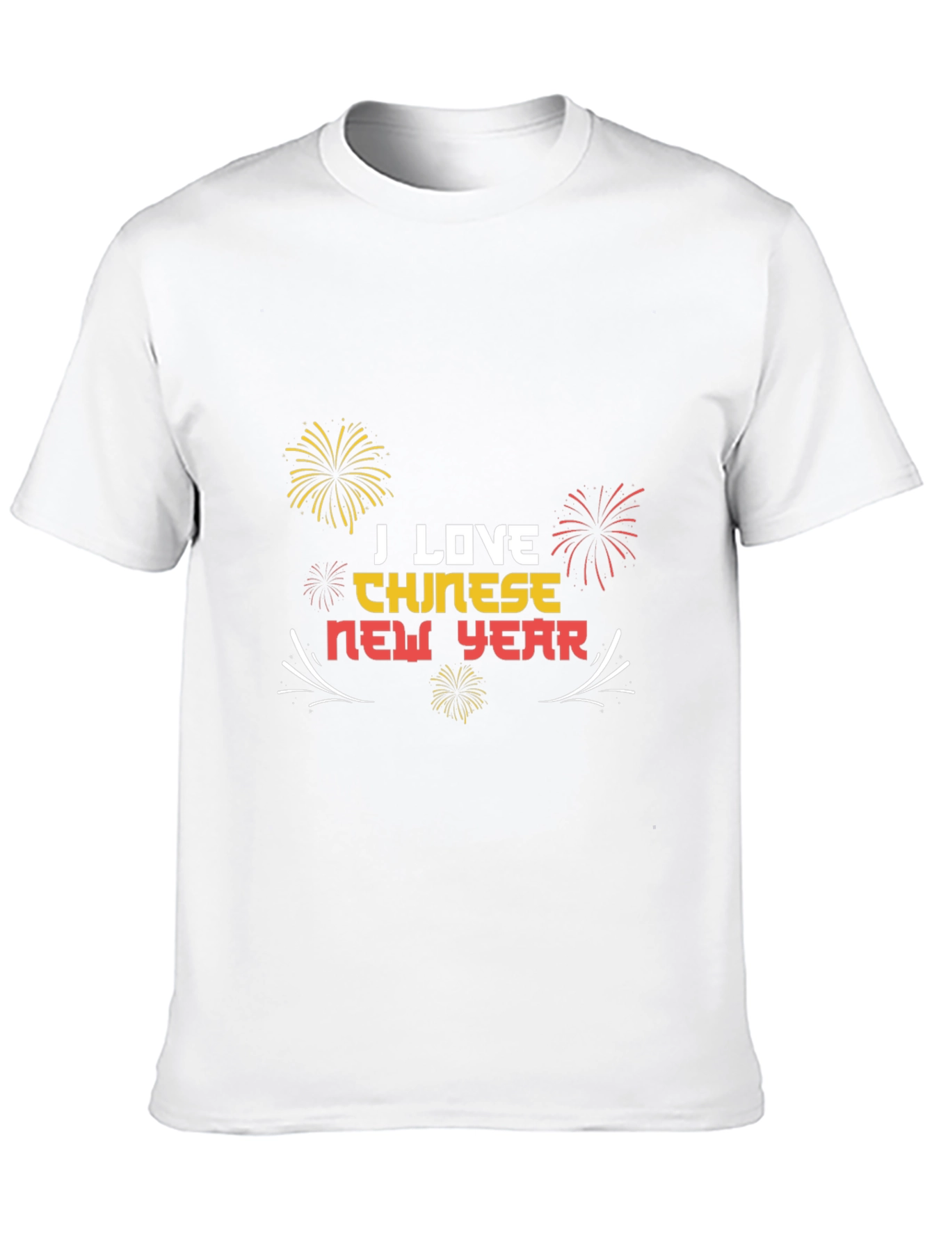 Chinese New Year Graphic Tee - Men's Black T-Shirt - 10