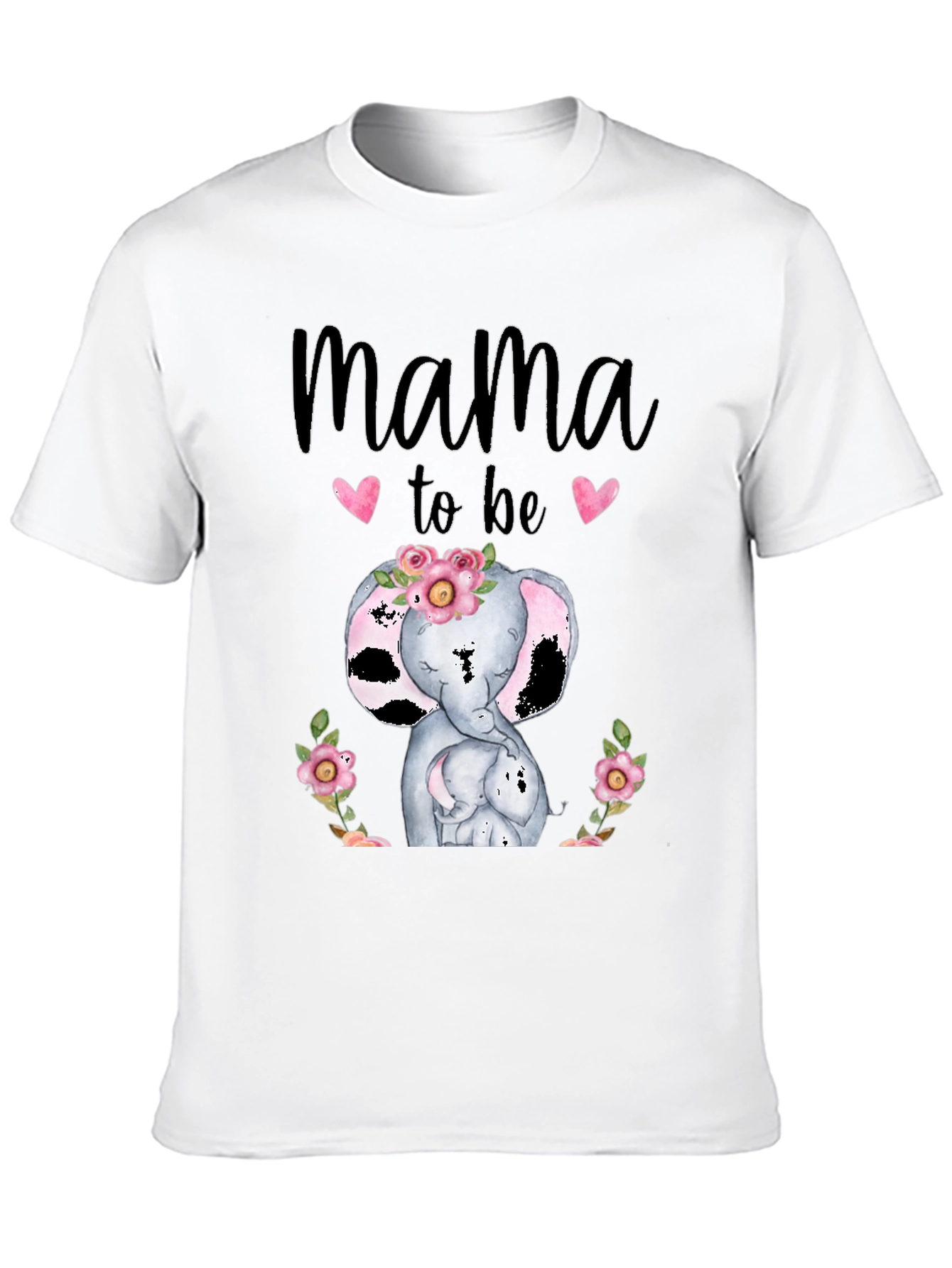 Mama To Be Elephant T-Shirt - 10