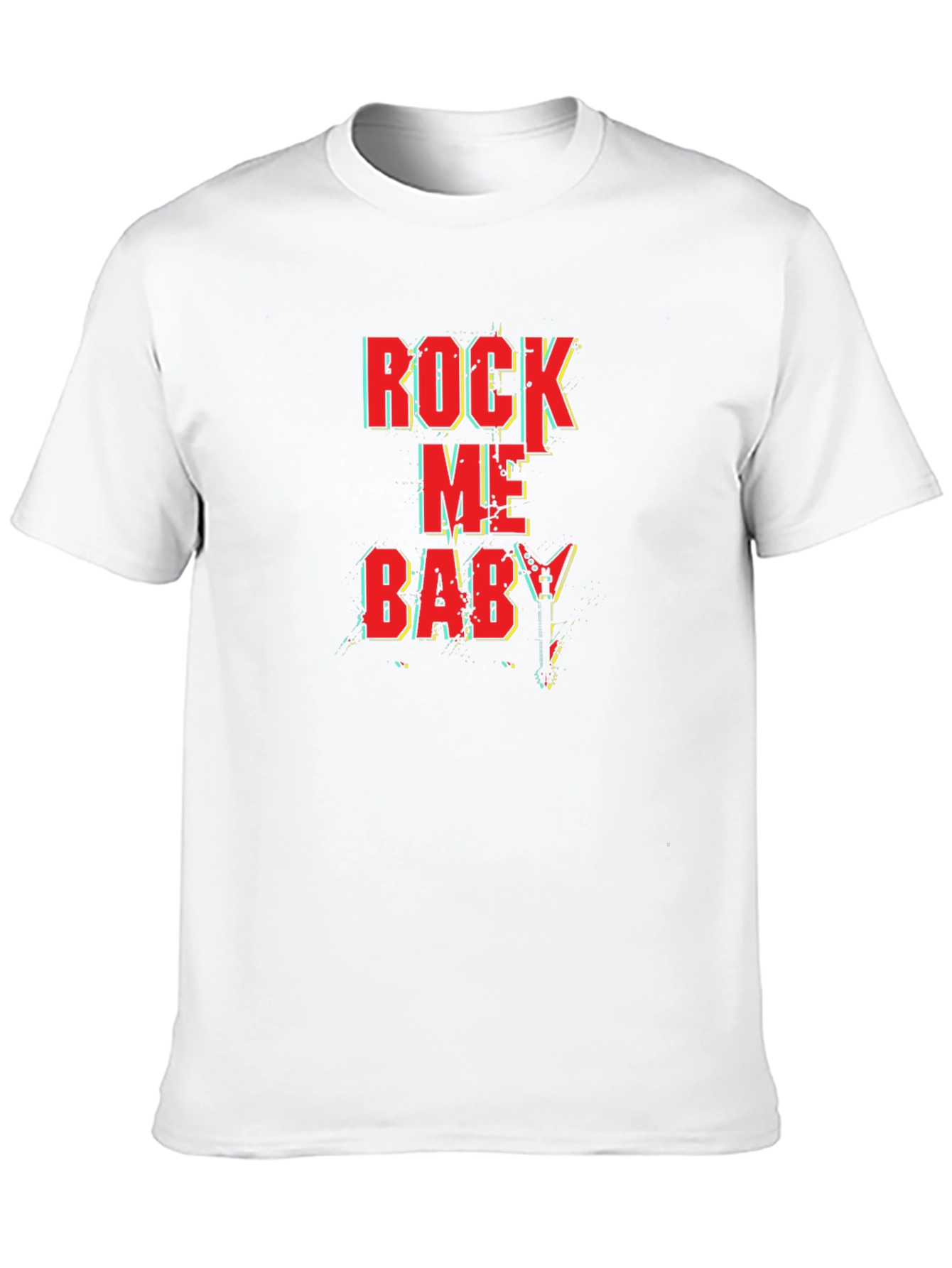 Black Rock Me Baby Black Graphic Tee view 10