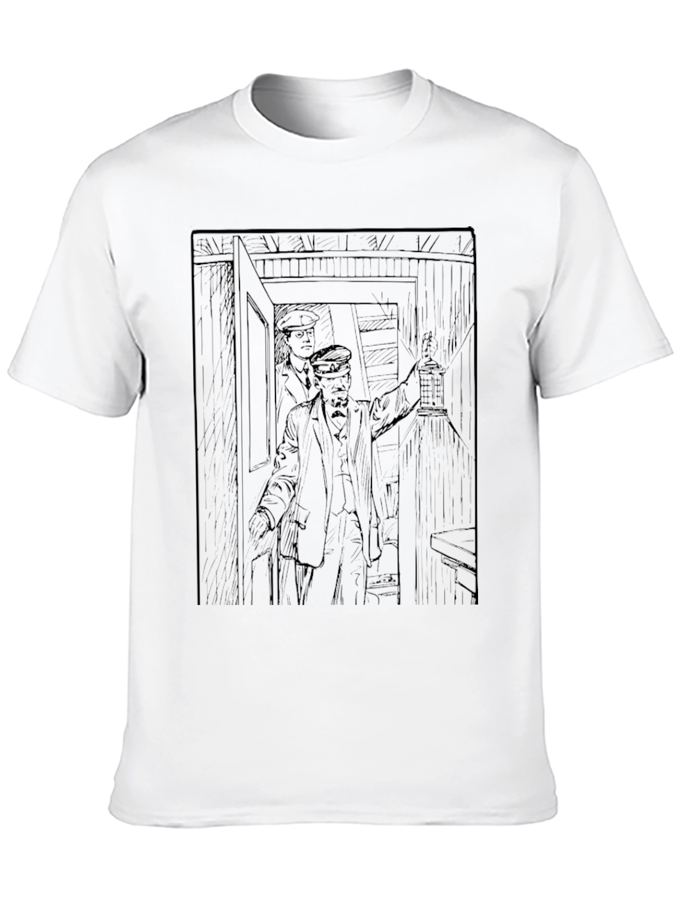 Vintage Detective Graphic Tee - Classic Mystery Novel T-Shirt - 10