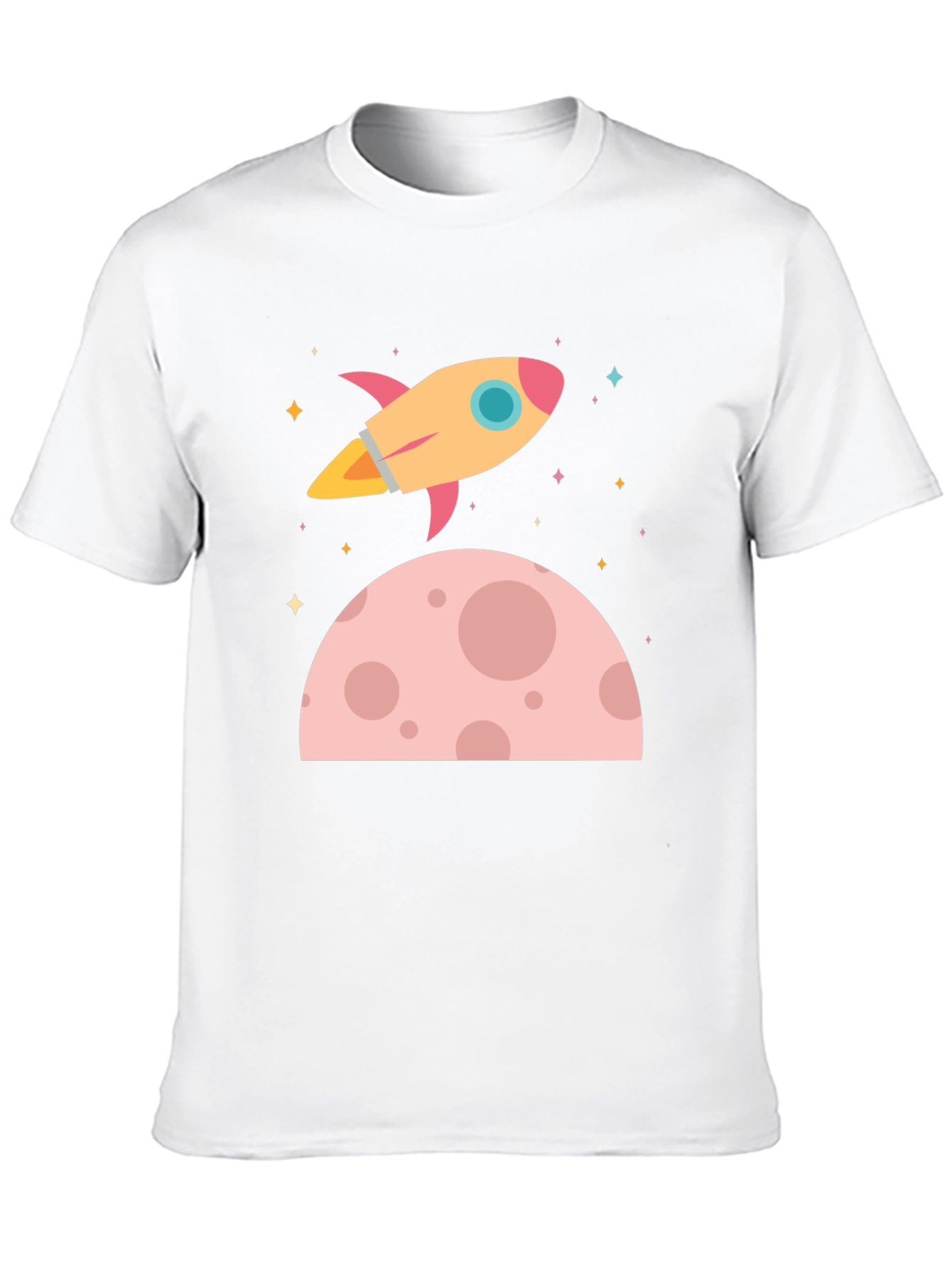 Black Rocket Launch Graphic T-Shirt - Space Adventure Tee view 10