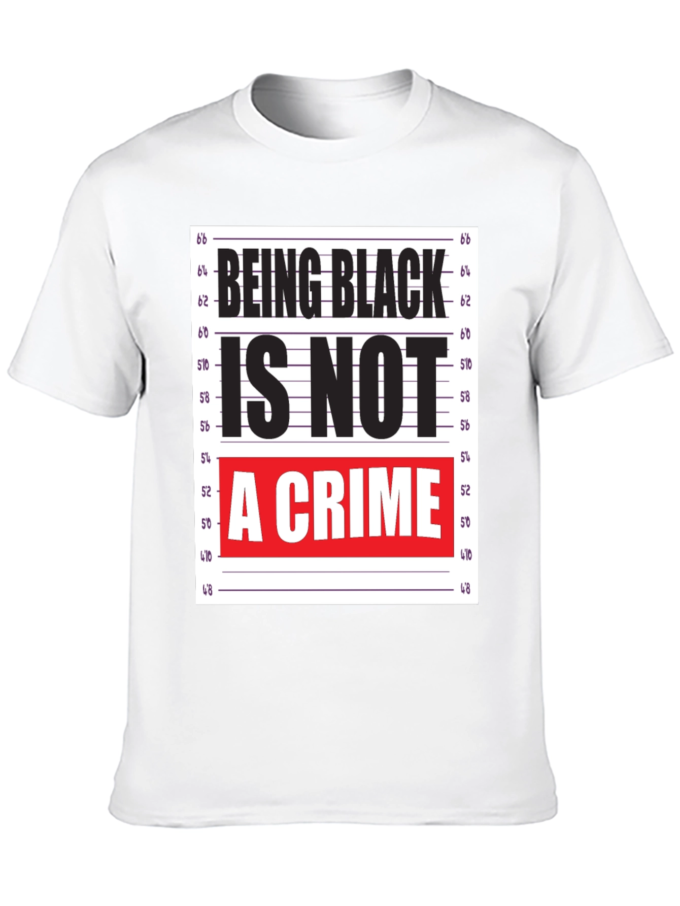 Black Being Black Is Not A Crime T-Shirt view 10