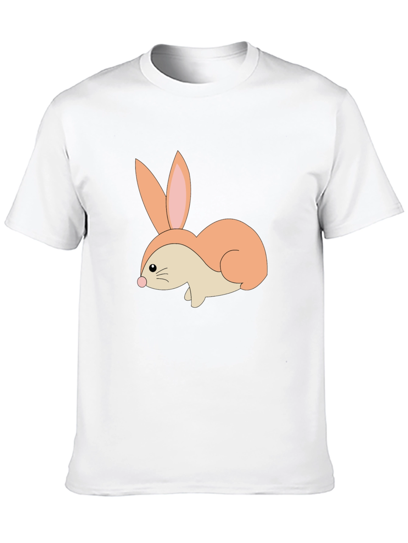Black Bunny Graphic Tee - Soft Cotton Blend view 10
