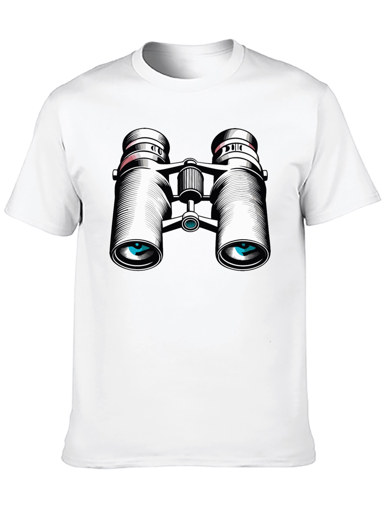 Black Binocular Vision Graphic Tee - Look Sharp! view 10